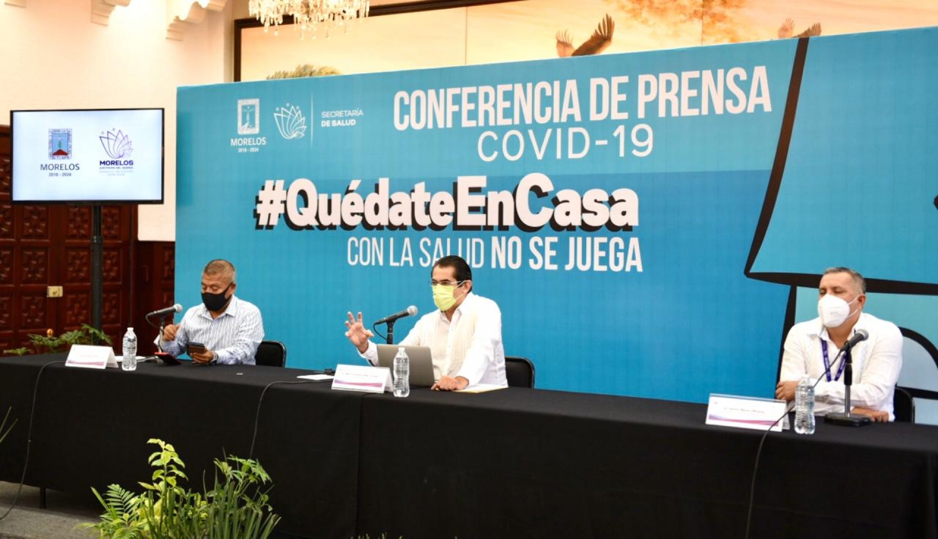 En Morelos, autoridades reportan 249 casos confirmados de Covid-19 y 30 defunciones