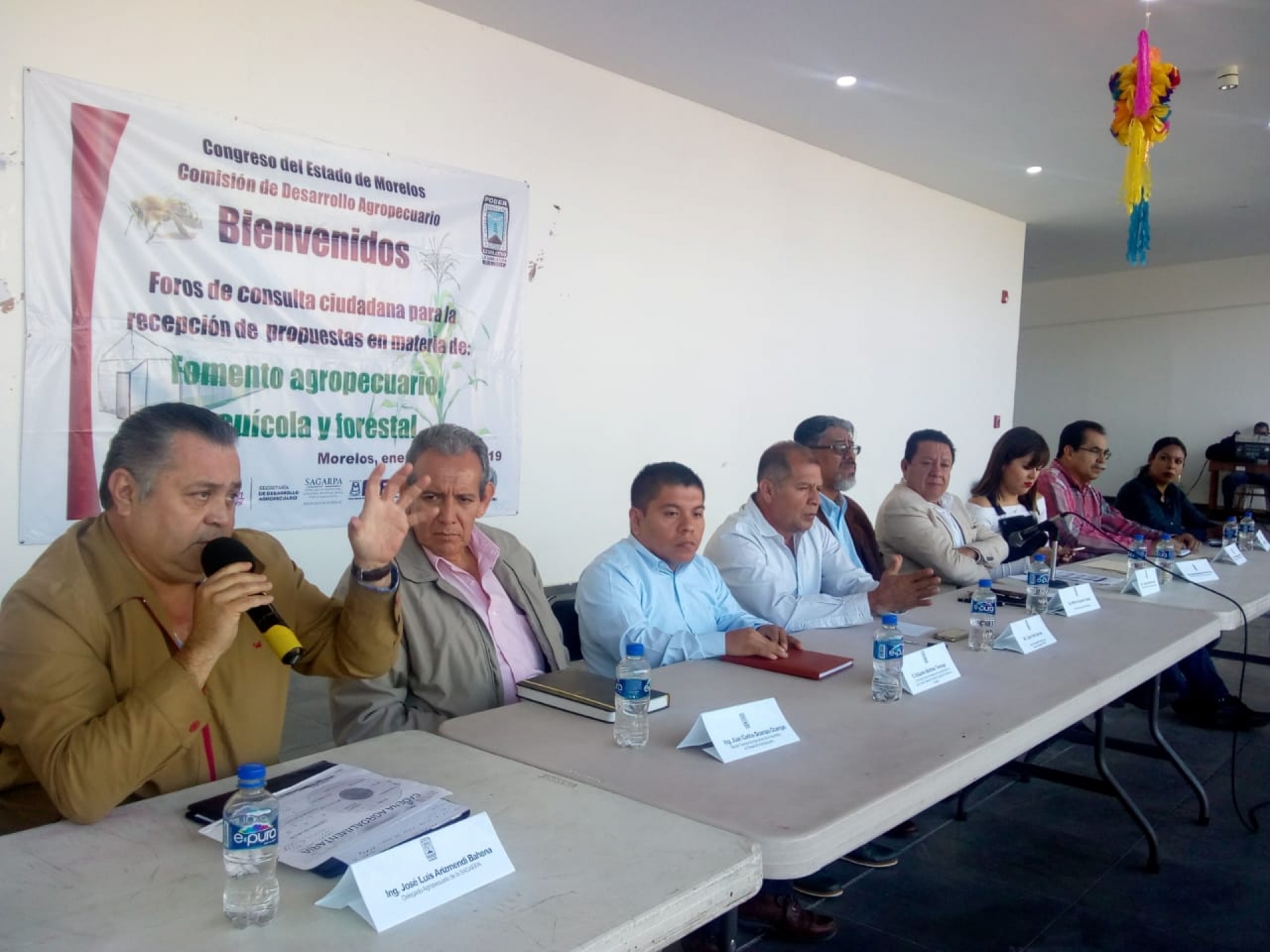 Realizan foro de consulta ciudadana sobre fomento agropecuario
