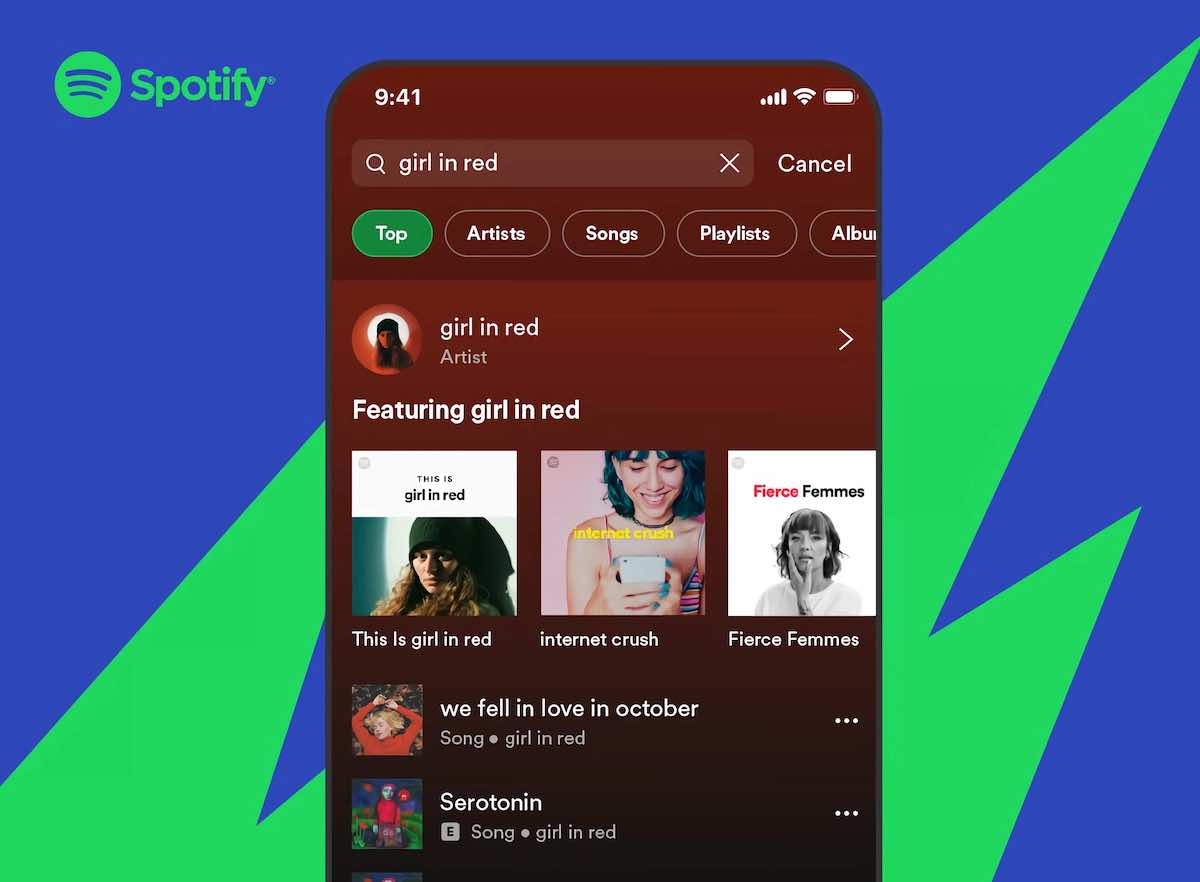 Spotify añade nuevos filtros de búsqueda para que sea más fácil encontrar música