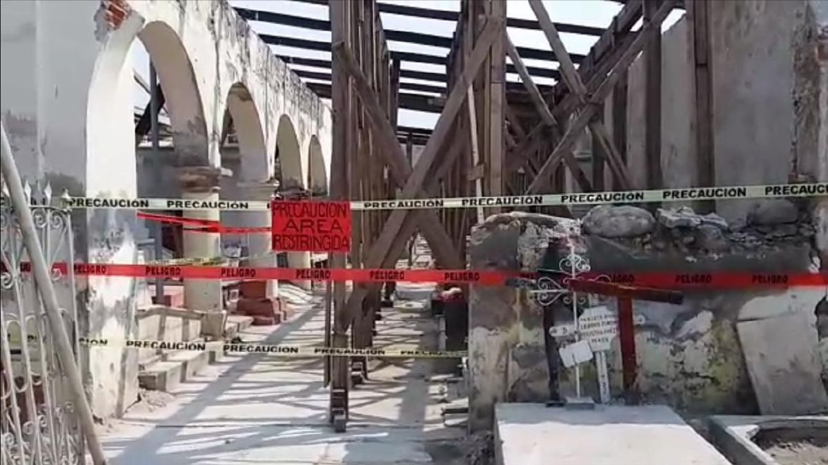 Más de 15 mil visitantes se esperan hoy en panteón dañado por sismo