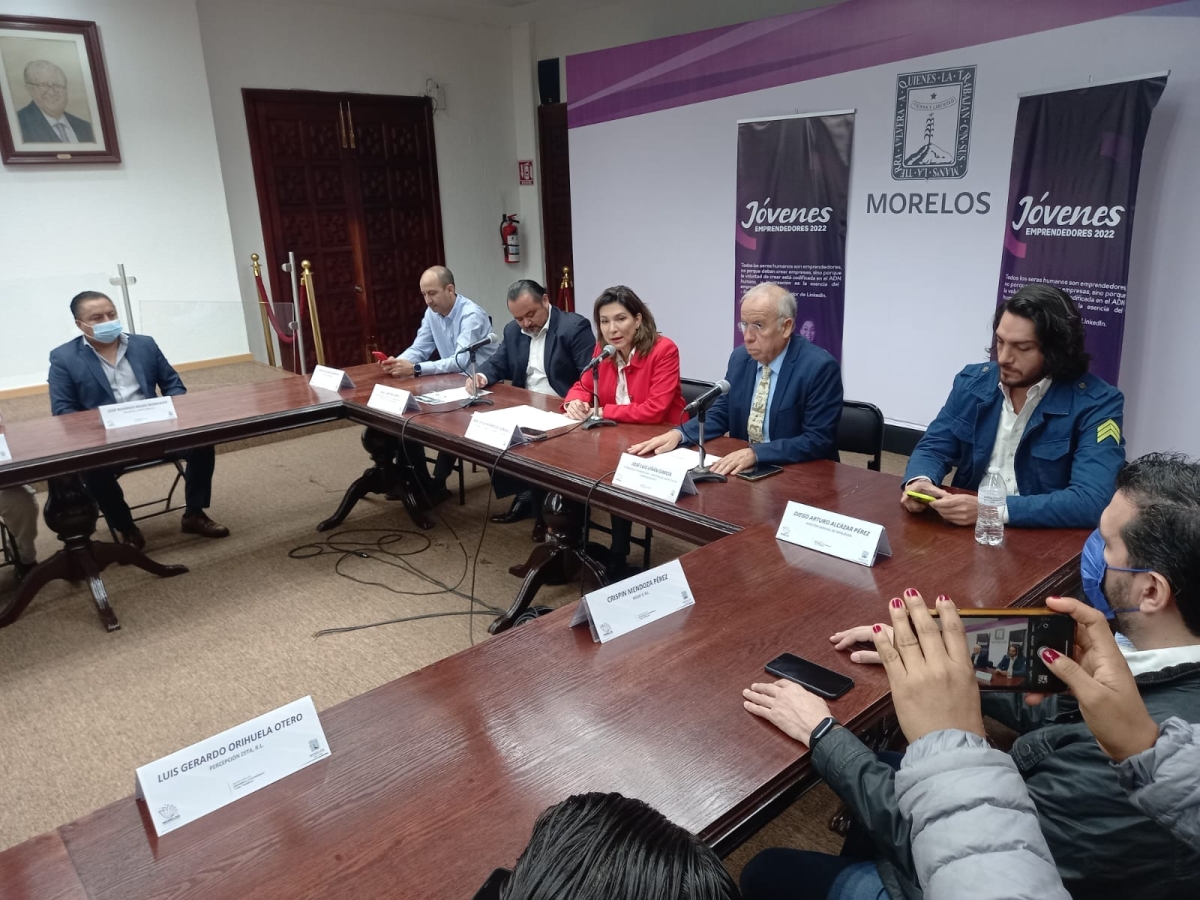 Presentan convocatoria 'Jóvenes Emprendedores 2022'