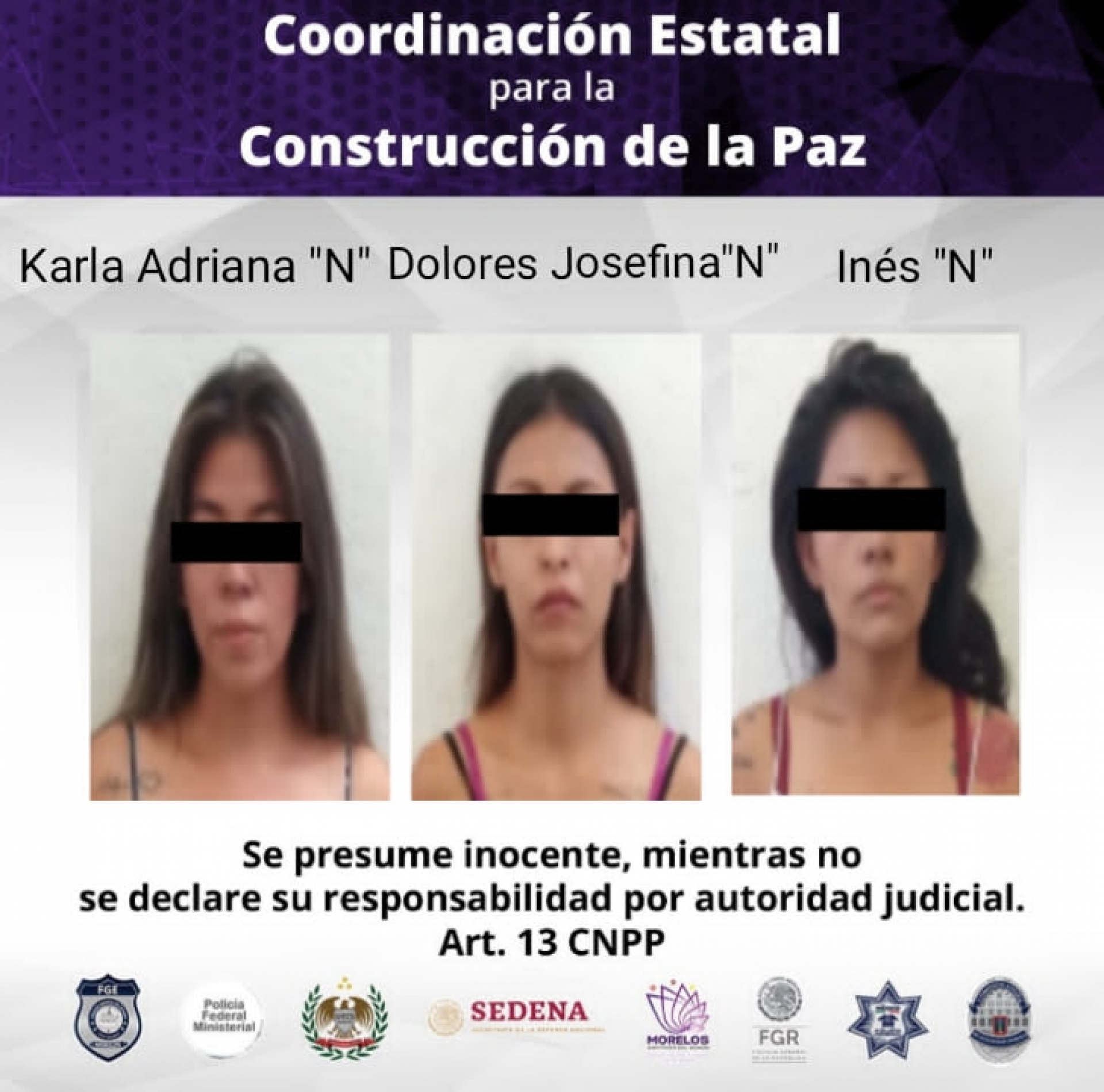 Detiene Policía Morelos a tres mujeres por robo, en Yautepec