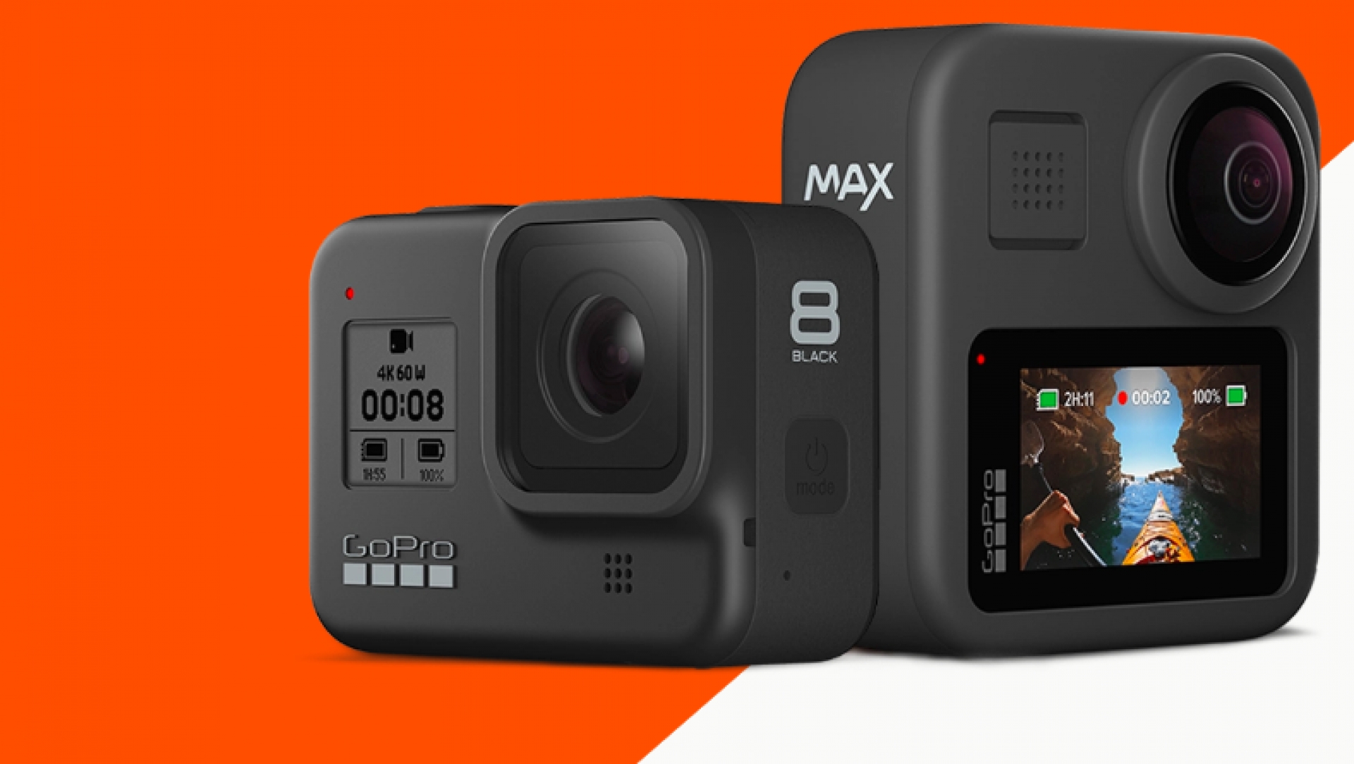 GoPro HERO8 y GoPro MAX, mejor diseño y estabilización