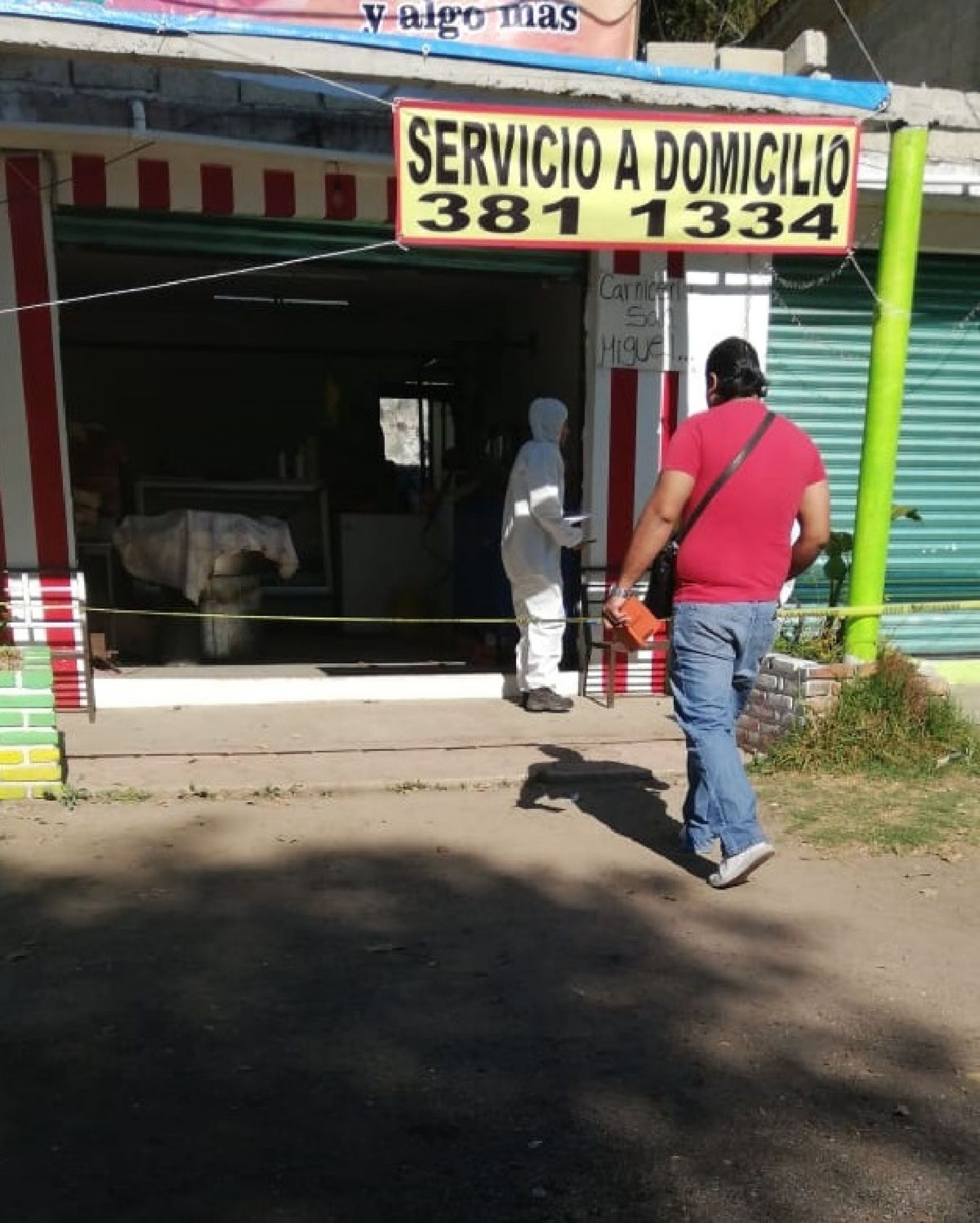 Presenció el asesinato de su hijo