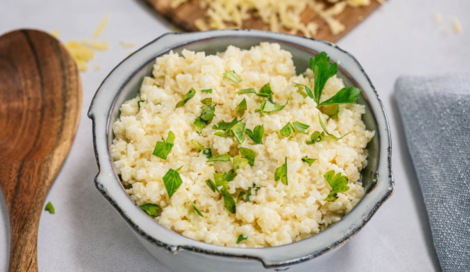 Arroz de coliflor: una opción sabrosa, ligera y fácil para comer más saludable