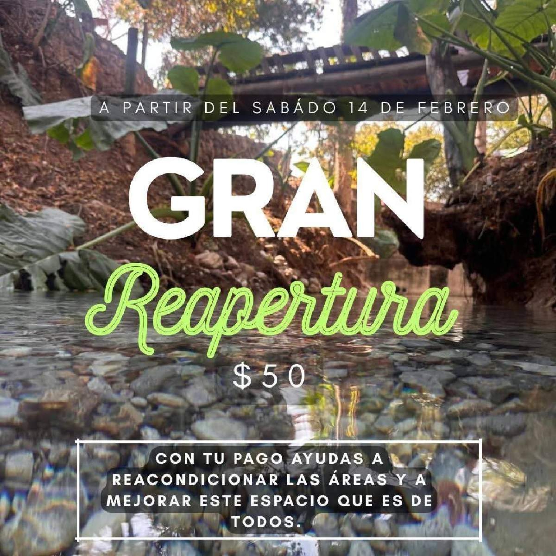 Reabren balneario rústico 'Paraíso Escondido' en Mazatepec