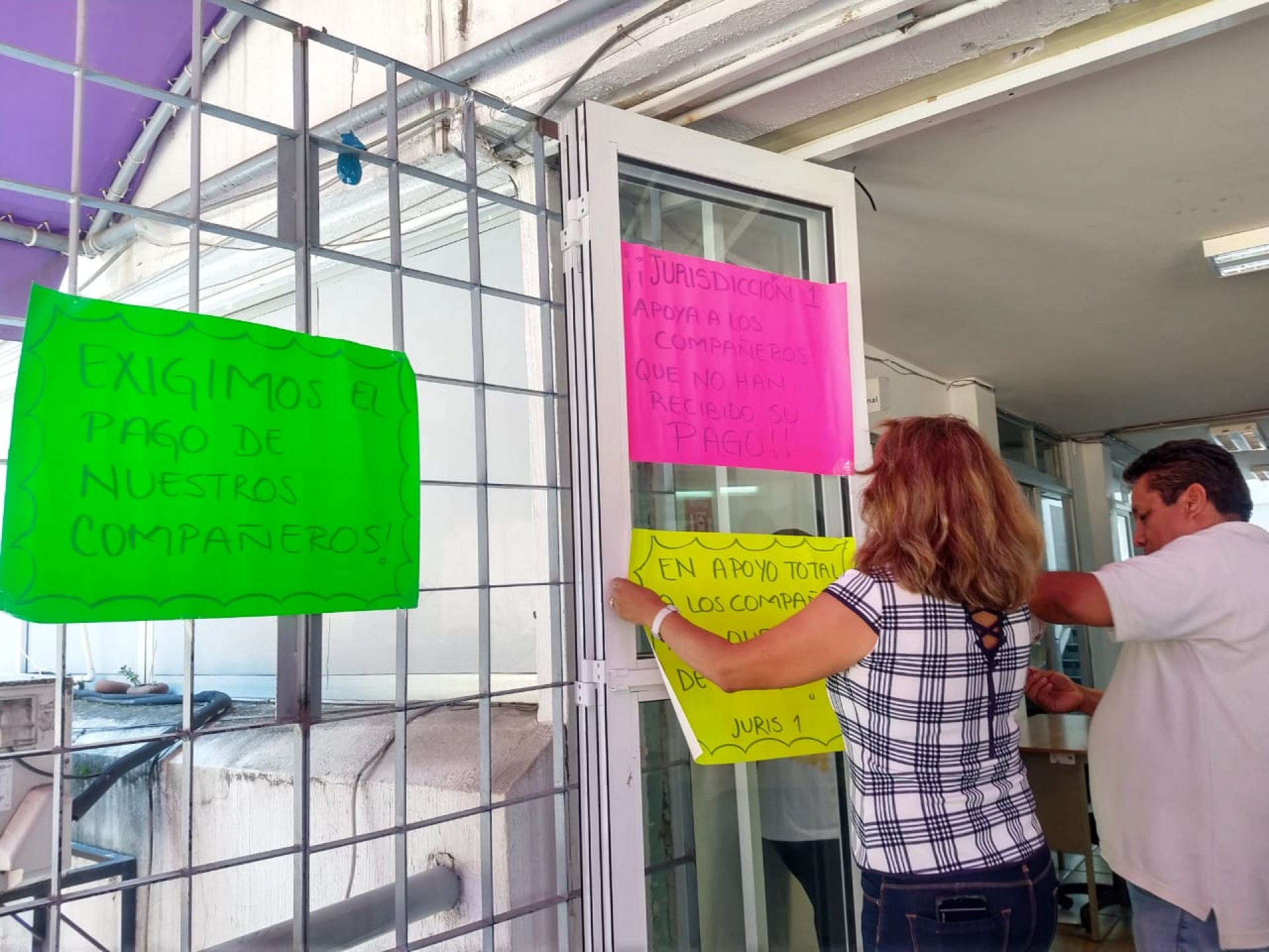 Suspendieron labores integrantes del SNTSS, en diversas unidades