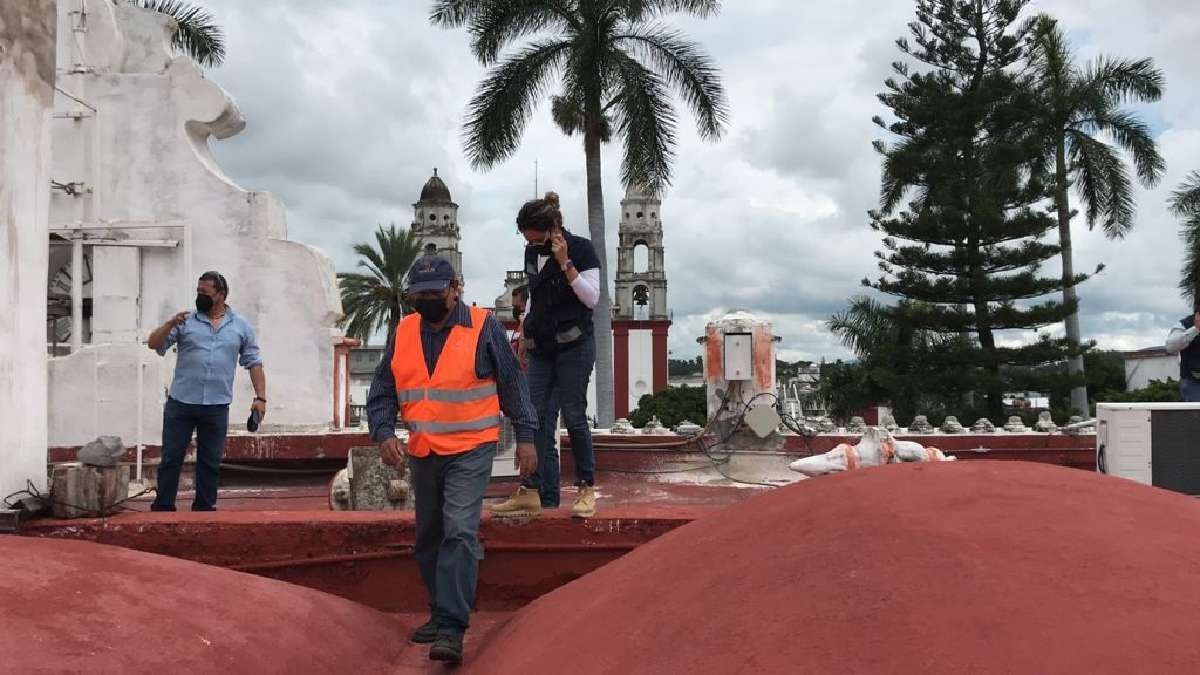 Verifican rehabilitación del palacio municipal de Cuautla