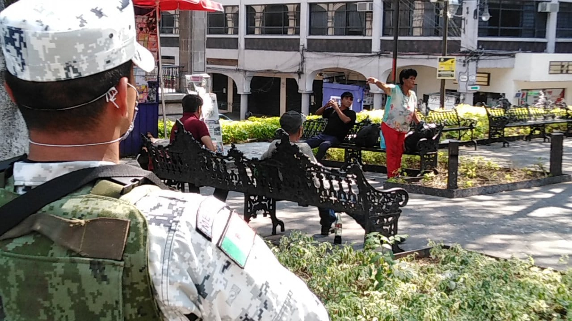 Guardia Nacional refuerza operativos para limitar transmisión de Covid-19 en Cuernavaca