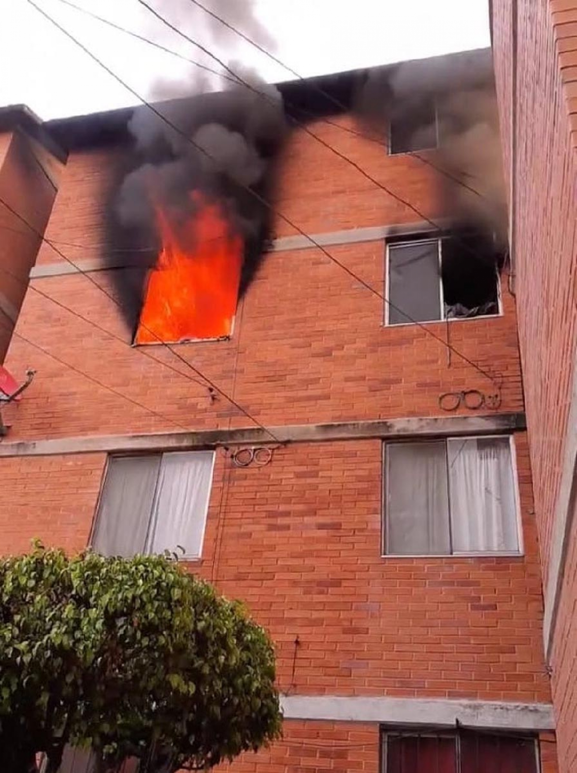 Incendio en departamento de Tetelcingo fue provocado