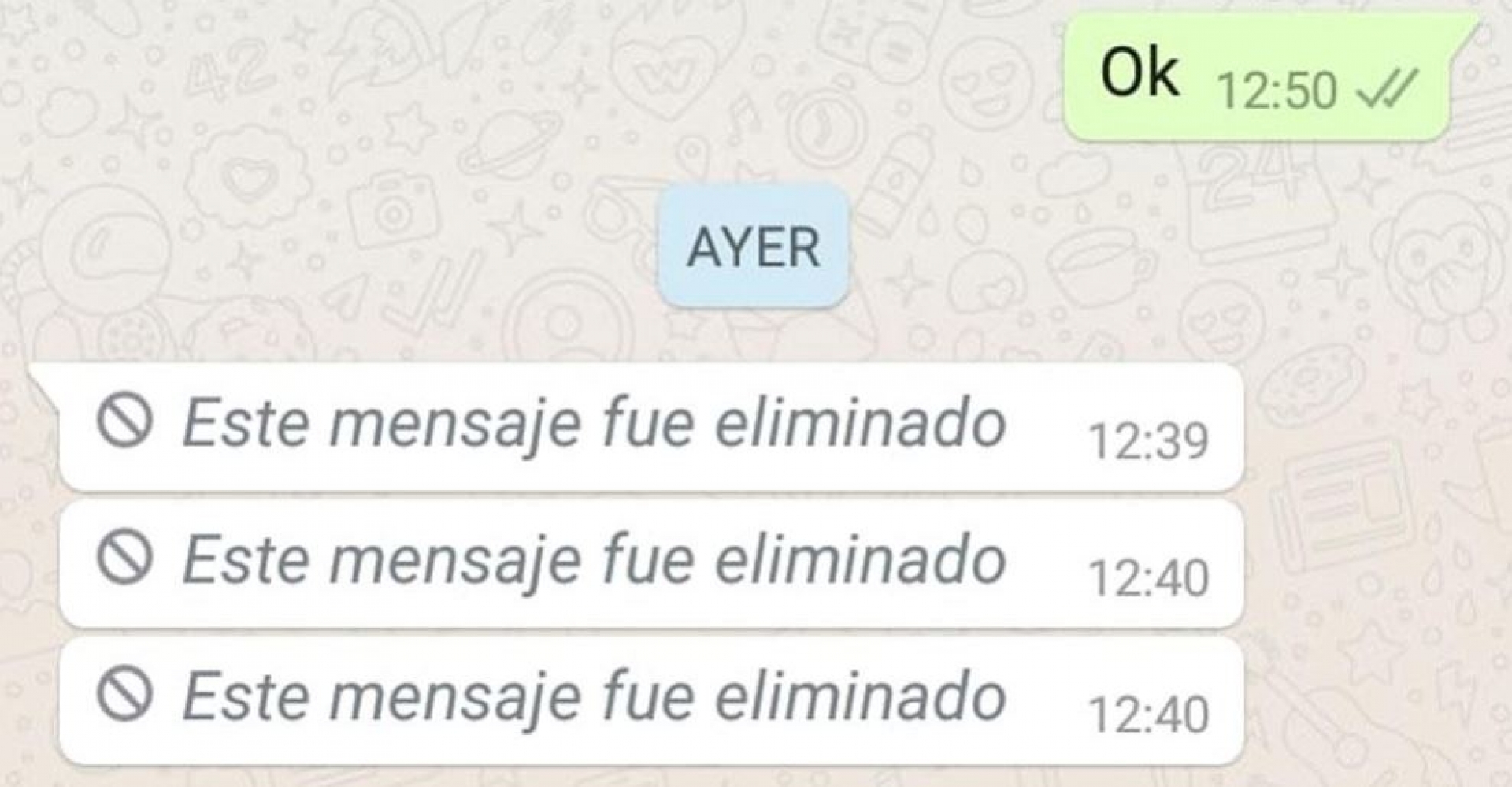 Cómo leer los mensajes que eliminaron en WhatsApp