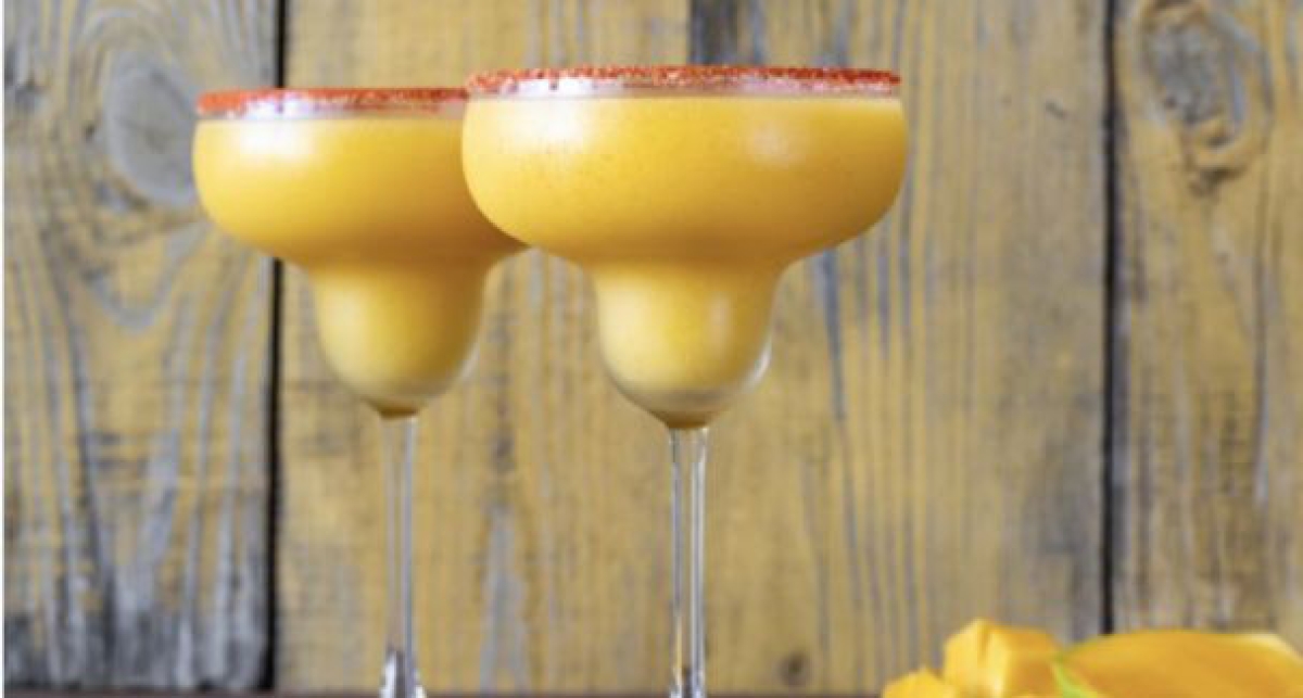 Mezcalina de mango frappeado: Ideal para el verano