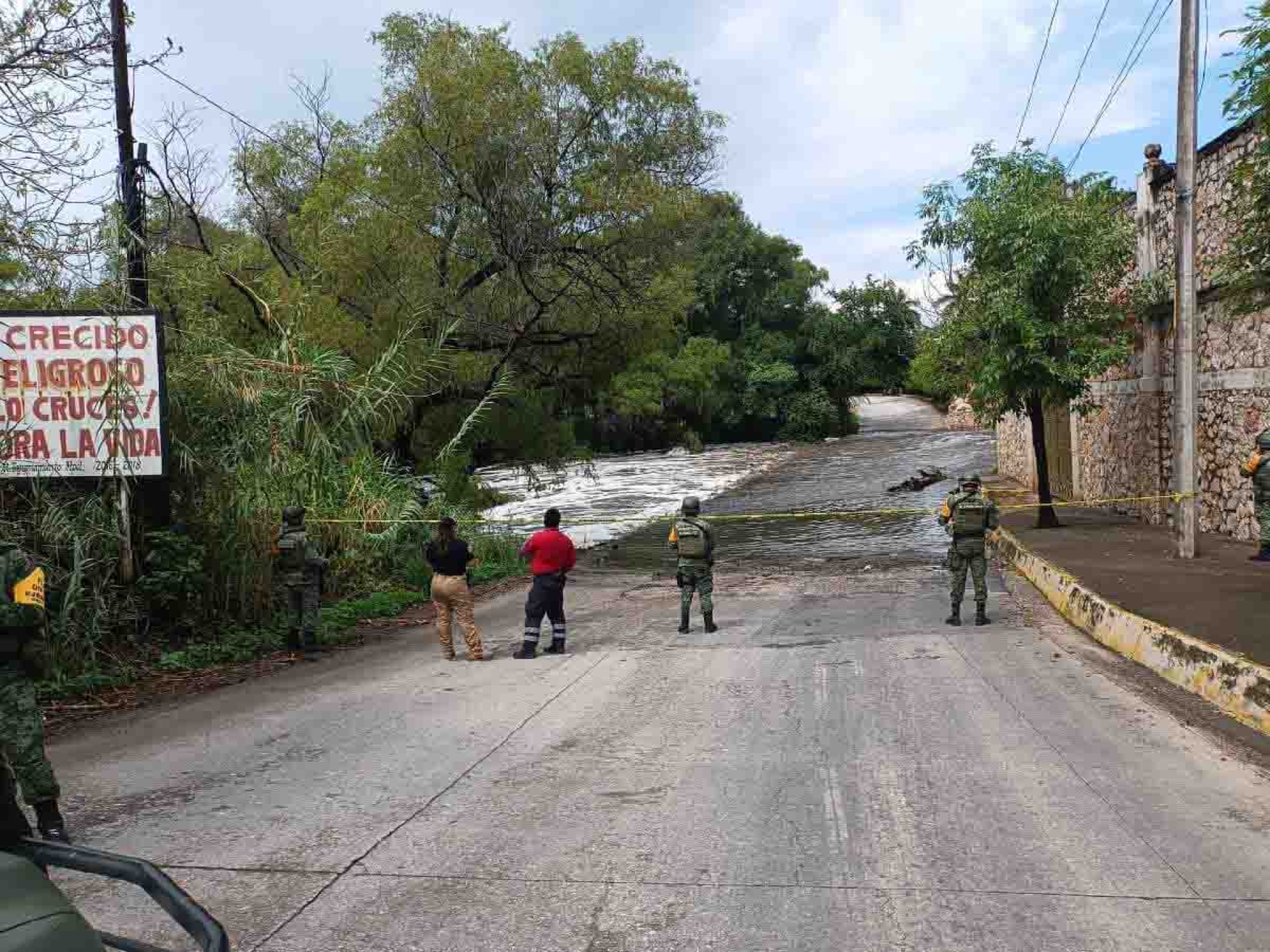 Alerta por crecimiento de caudales en barrancas de Yautepec