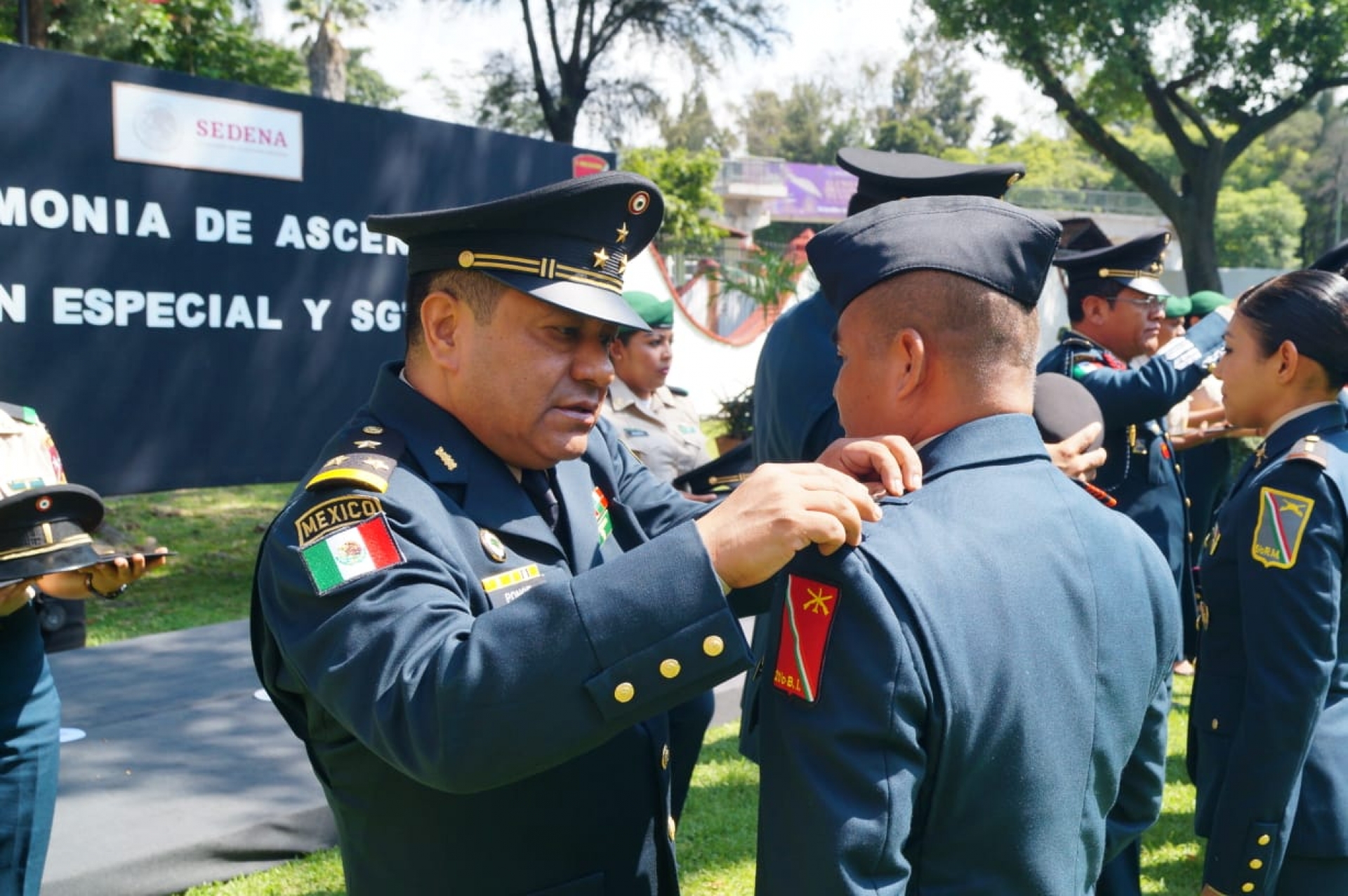 Llevan a cabo ceremonia de ascensos en la 24 Zona Militar