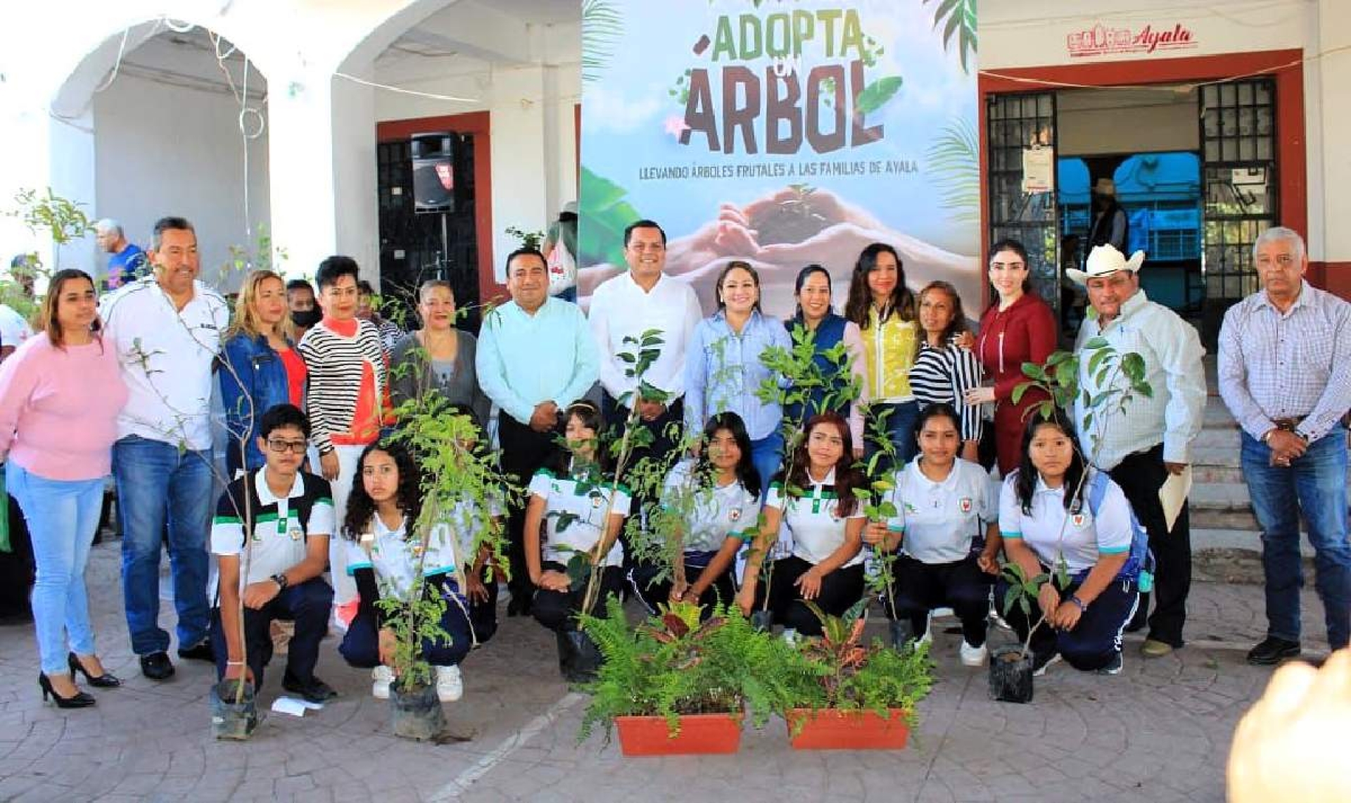 Inicia programa de reforestación “Adopta un Árbol” en Ayala