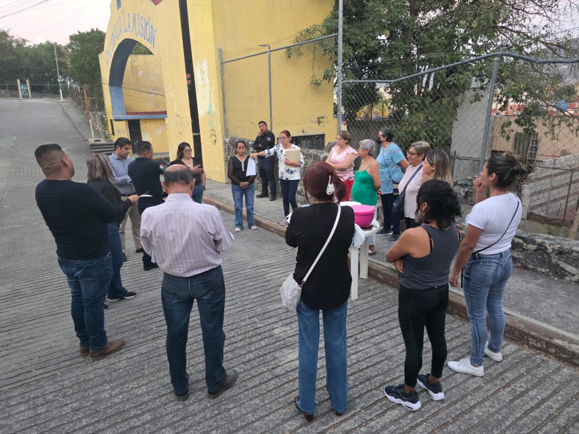 Seguridad Pública de Emiliano Zapata refuerza vigilancia y conforma comité de prevención del delito en 'Rinconada La Misión'