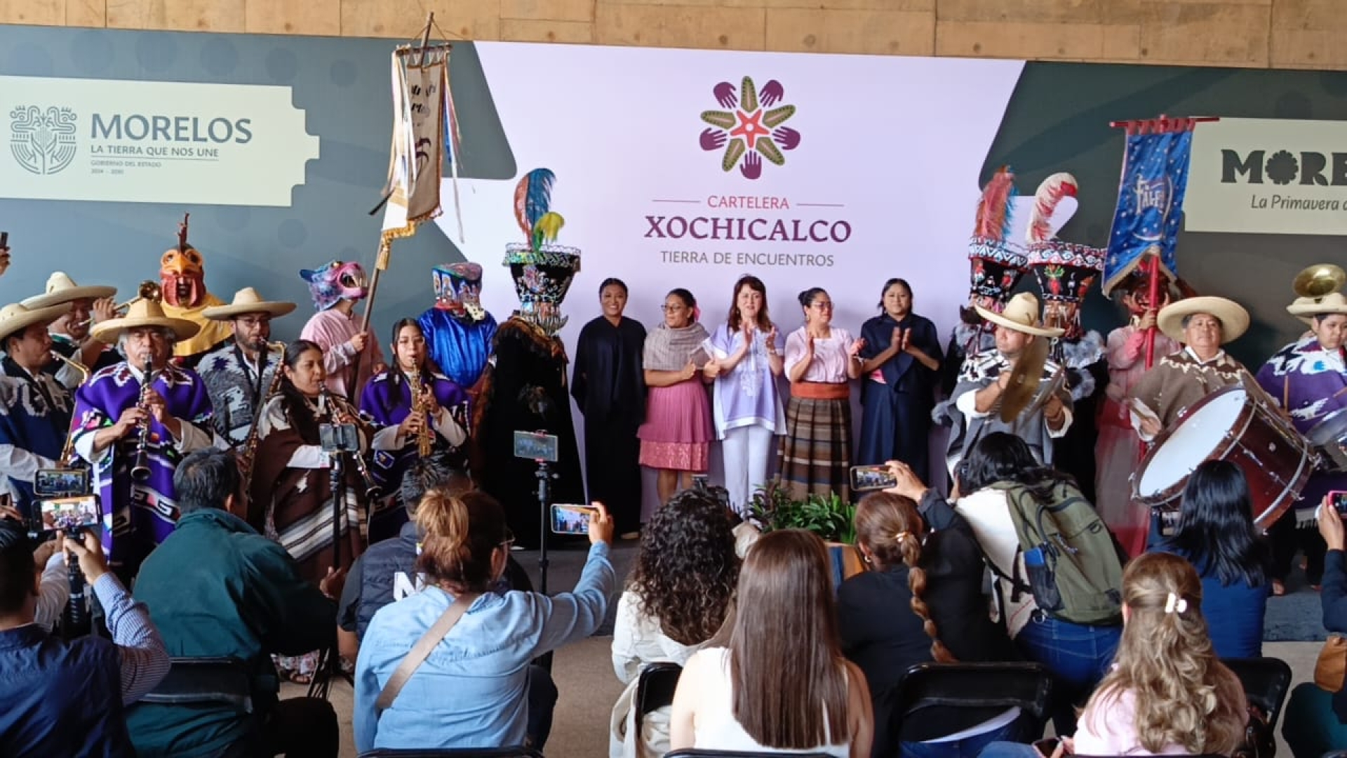 Presenta gobernadora Margarita González Saravia cartelera 'Xochicalco, tierra de encuentros'
