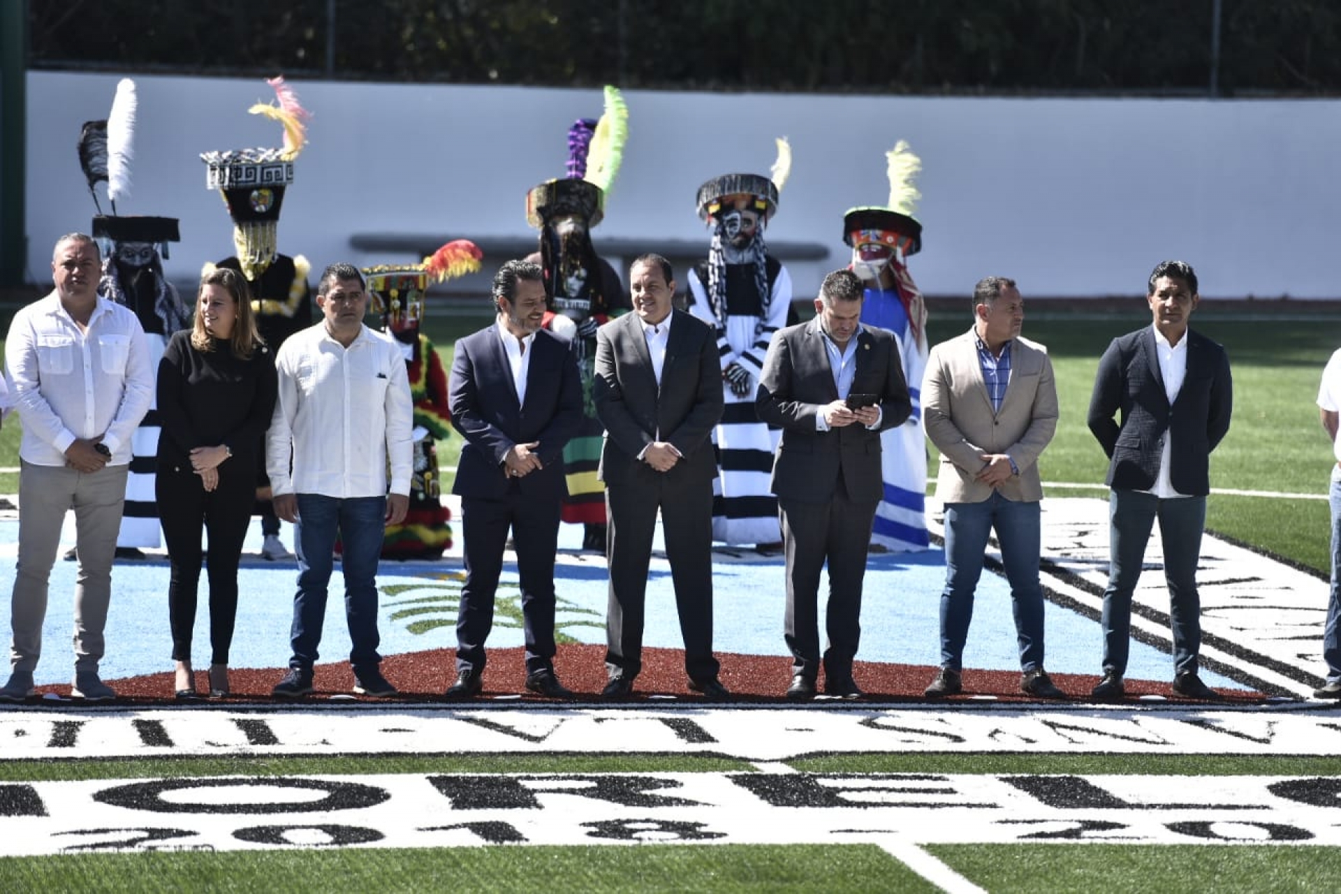 Preside gobernador inauguración de la unidad deportiva Chamilpa