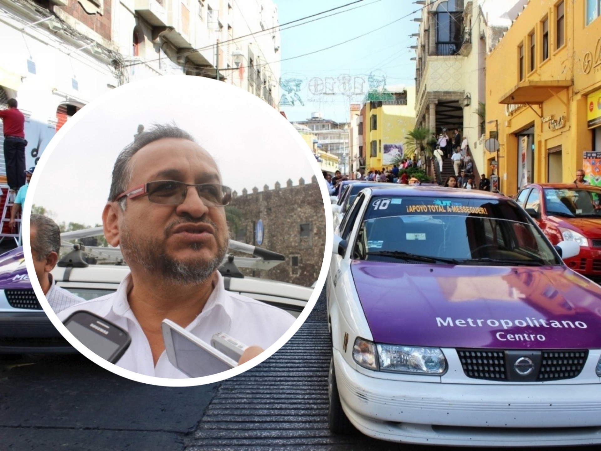 El pirataje redujo en un 60% los ingresos de los taxistas: Mata Alarcón