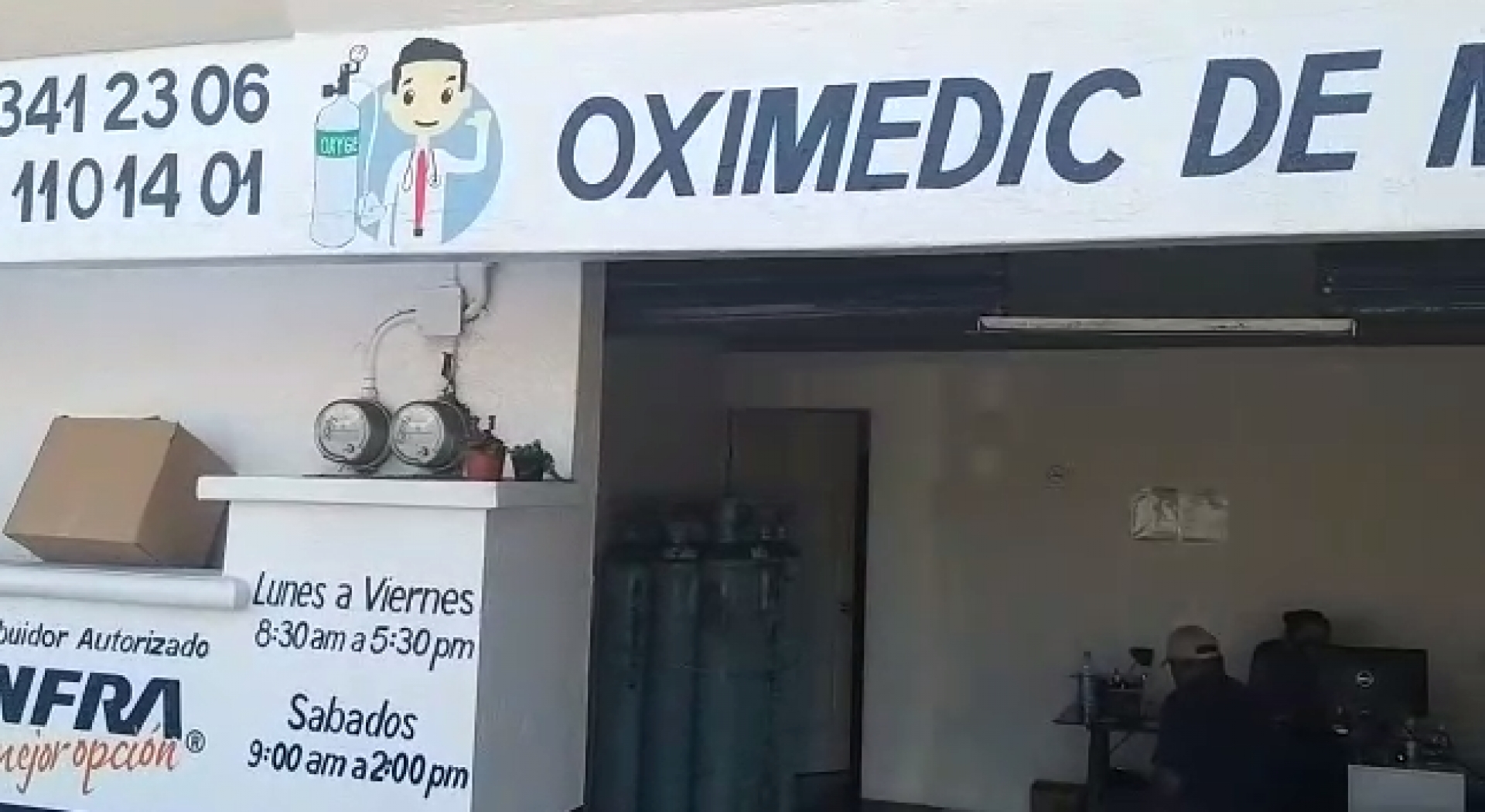 Hurtan doce tanques de oxígeno en Zacatepec