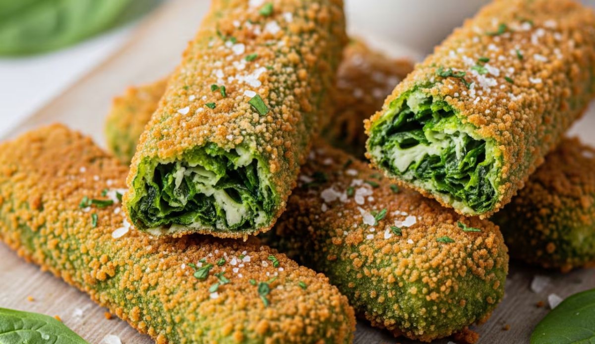 Palitos de espinaca al horno: receta fácil y saludable para cualquier comida