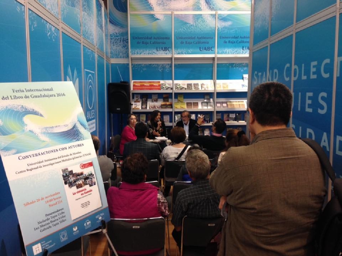 Presente la UAEM en la Feria del Libro de Guadalajara