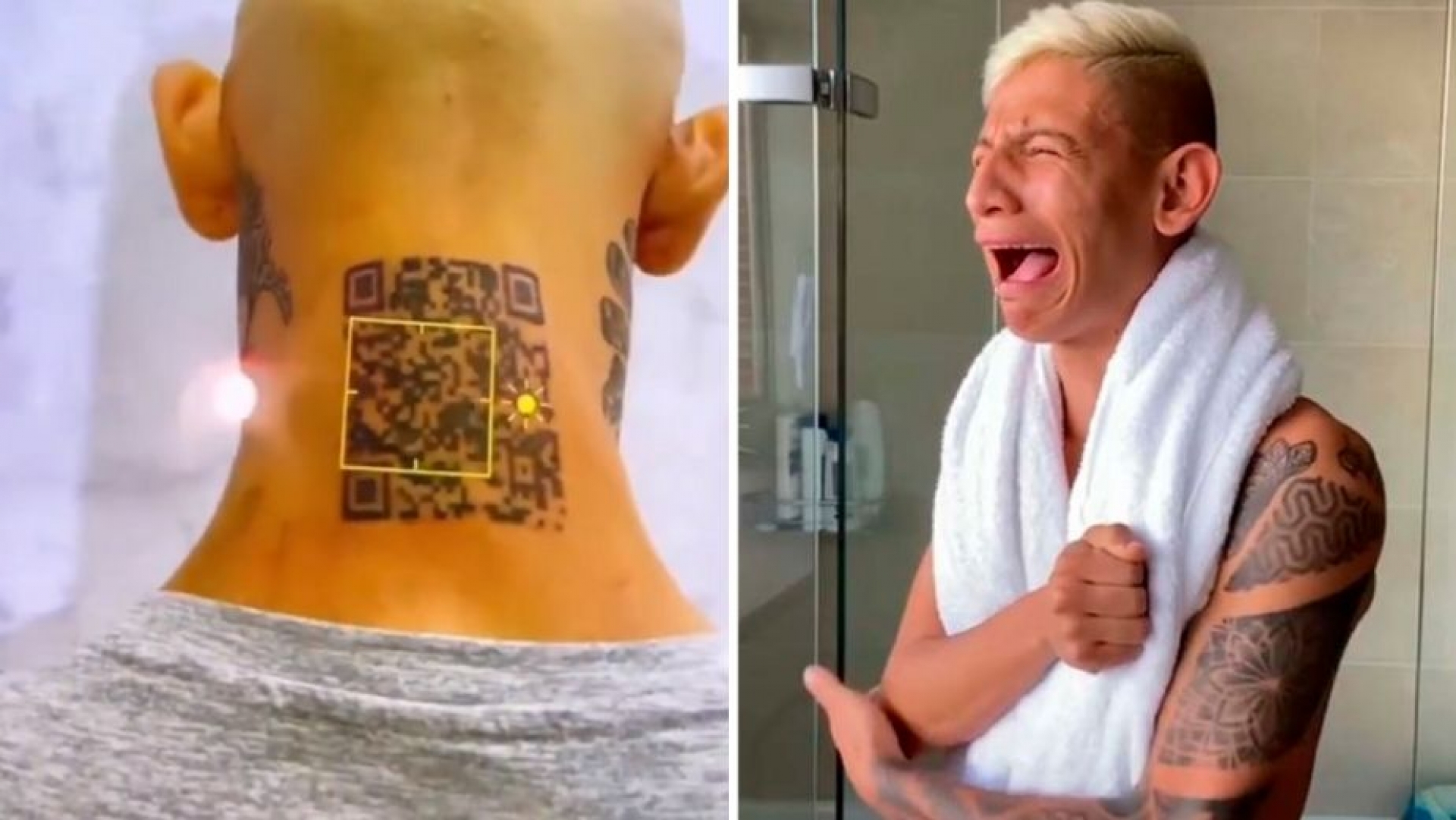 YouTuber se tatúa el código QR de su cuenta de Instagram, ¿funciono?