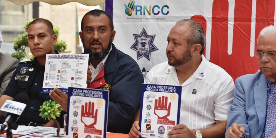 Dan a conocer avances del programa "Vecino Vigilante"