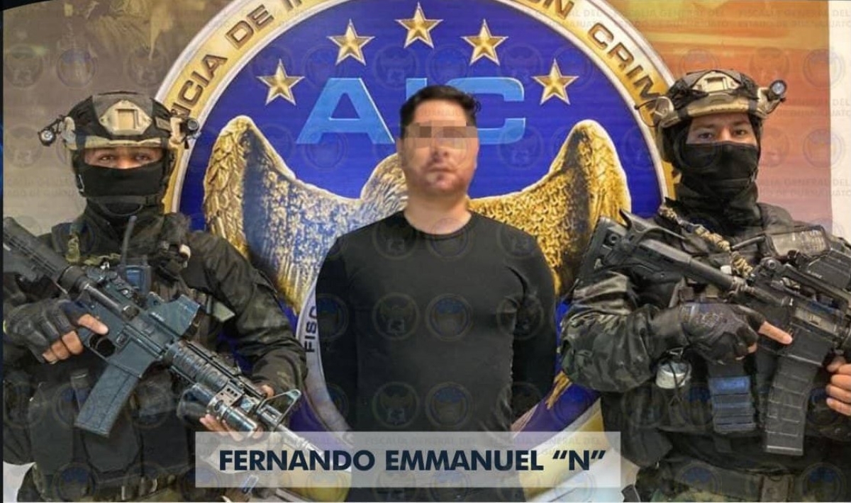 Detienen a "El Panther", líder del Cártel Santa Rosa de Lima