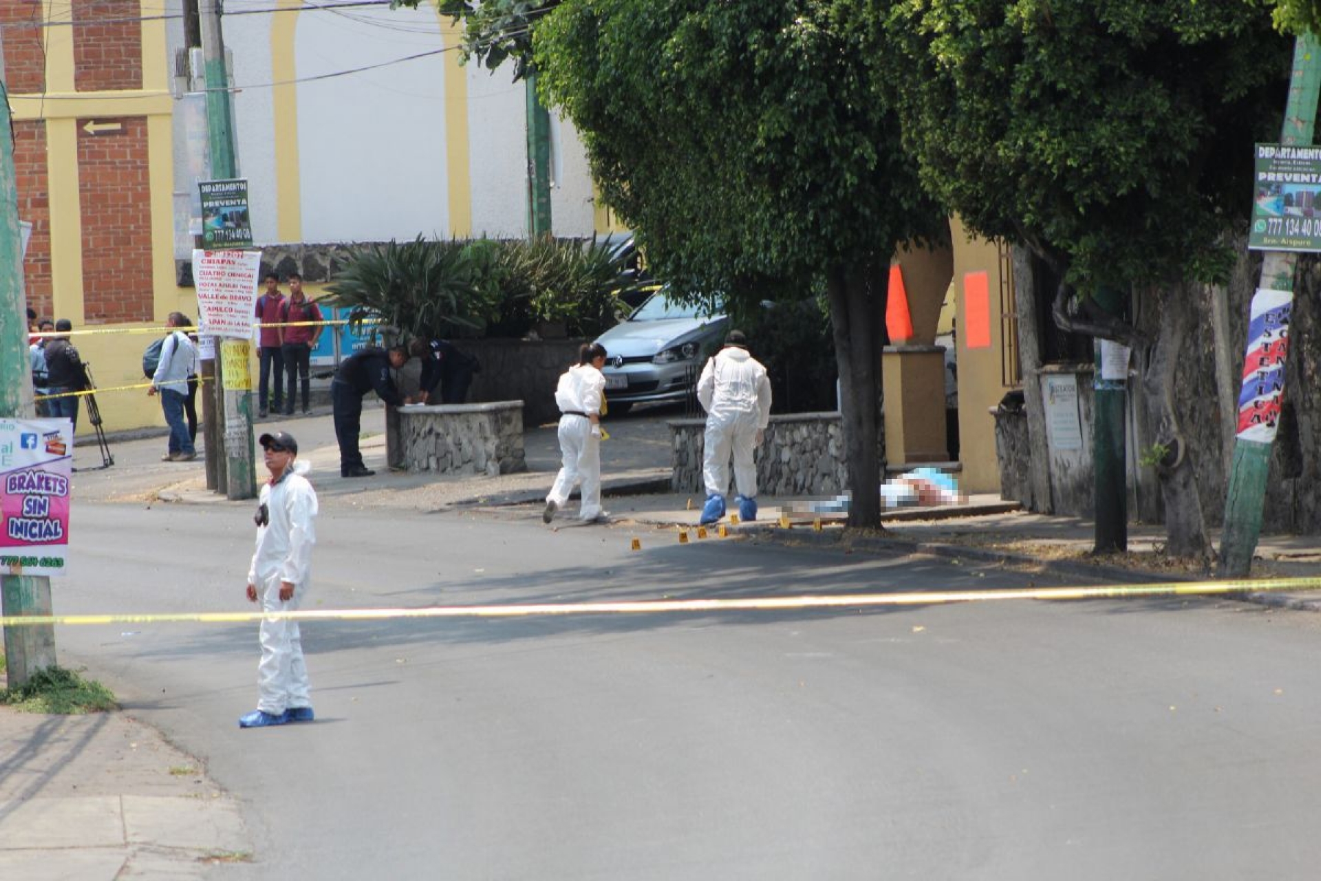 Acribillan a diseñador gráfico en la avenida Cuauhtémoc