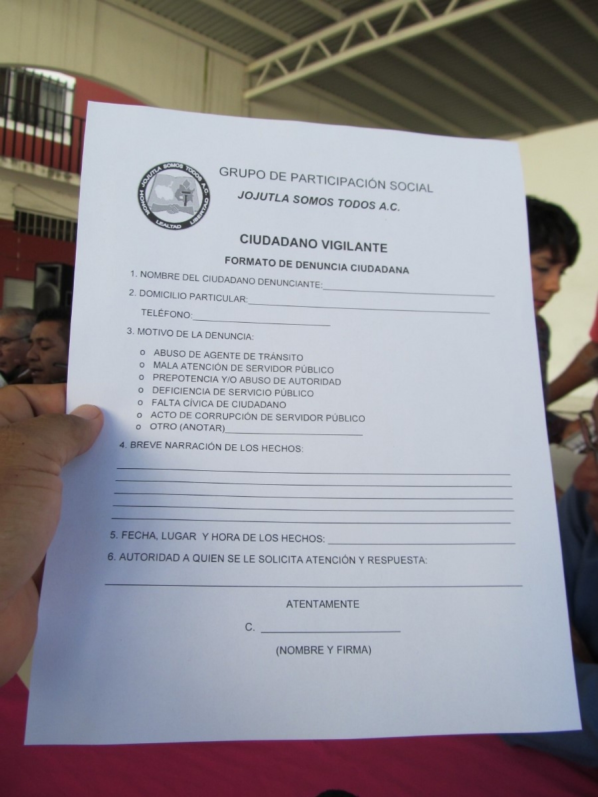 Anuncia “Jojutla somos todos” que entregará las primeras observaciones al Ayuntamiento