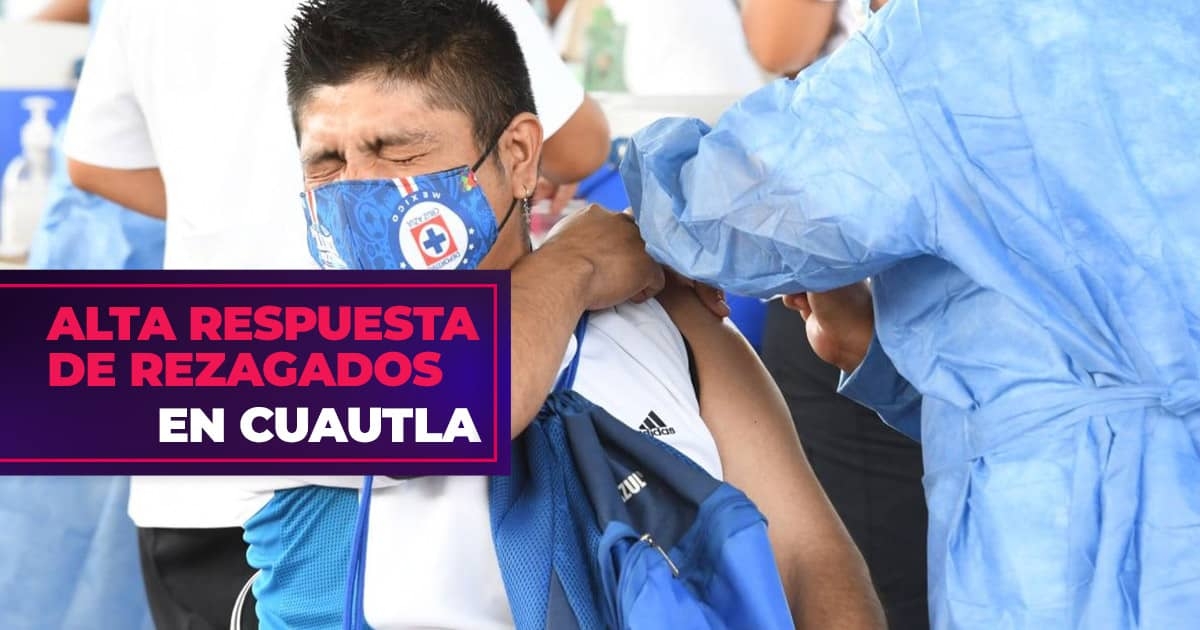 Se registra alta respuesta de rezagados en Cuautla