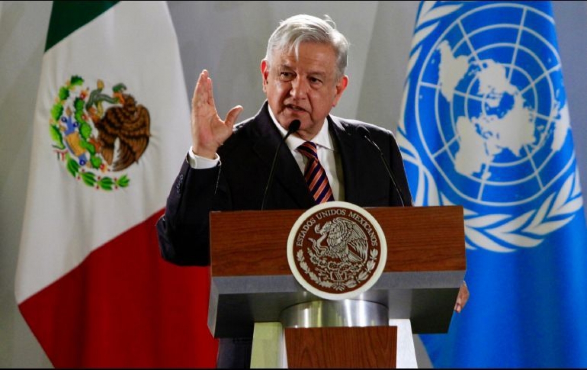 AMLO pide a la ONU distribución equitativa de vacunas