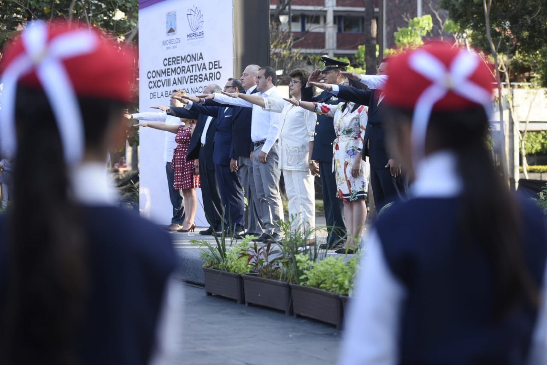 Conmemoran el 198 aniversario del Día de la Bandera