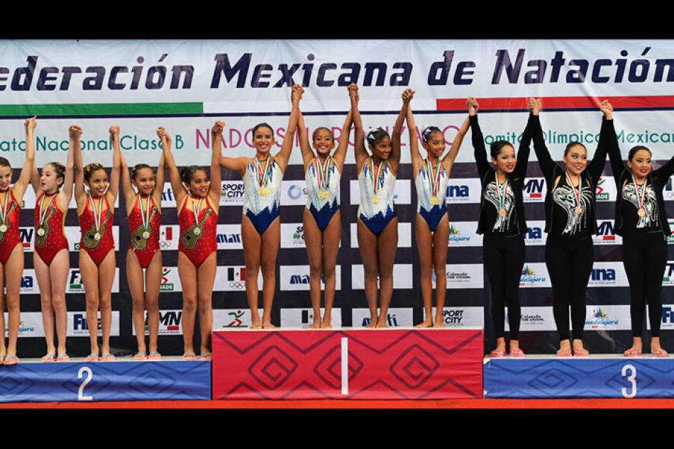 Morelos participa en el Campeonato Nacional de Nado Sincronizado