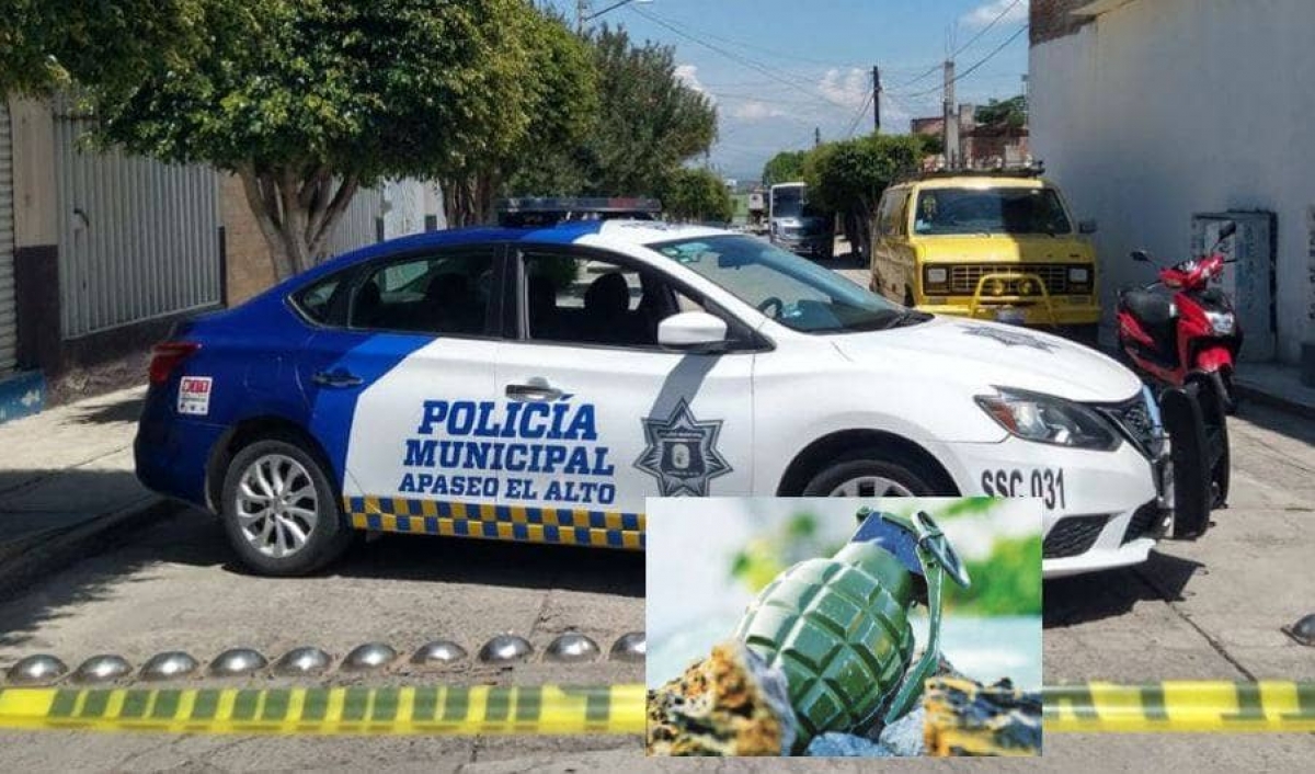 Encuentran granada en una caja en Apaseo el Alto, Guanajuato