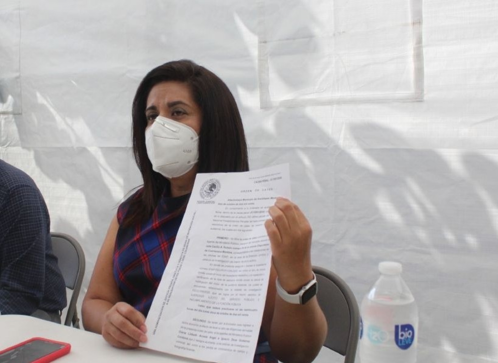 Falso, que haya orden de presentación en contra de América López: ESAF