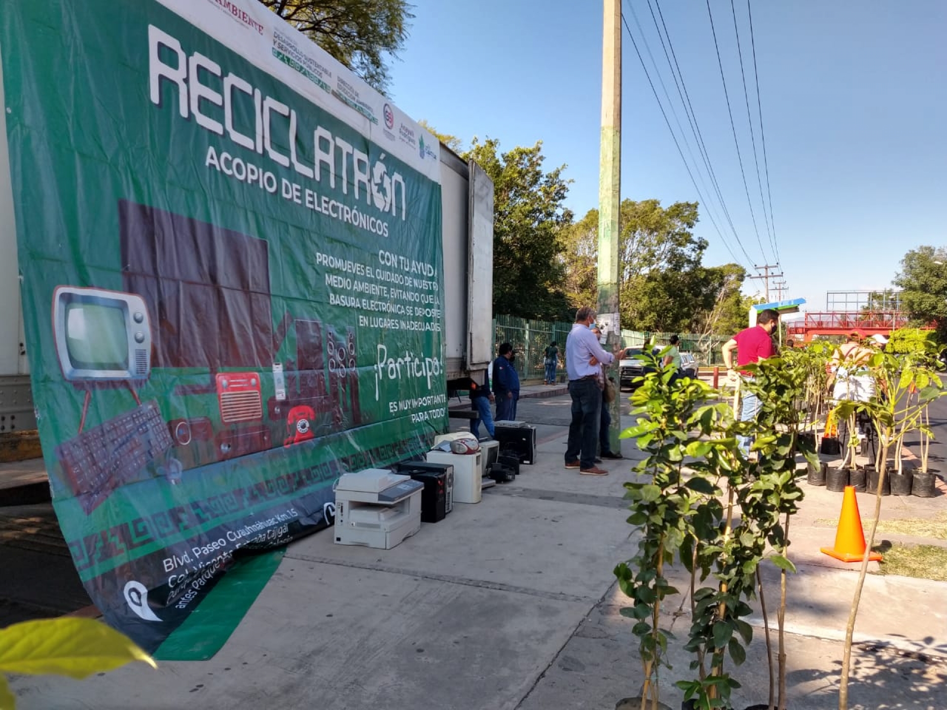Invita ayuntamiento capitalino a reciclaje de aparatos eléctronicos, este sábado