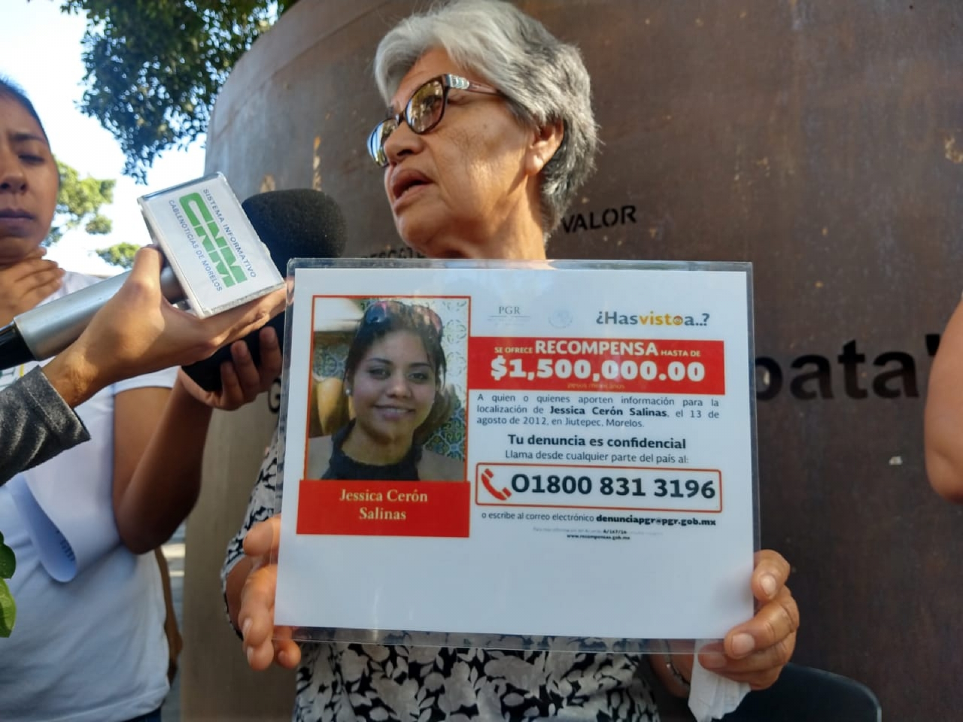 Exigen justicia, a siete años de la desaparición de Jessica Cerón