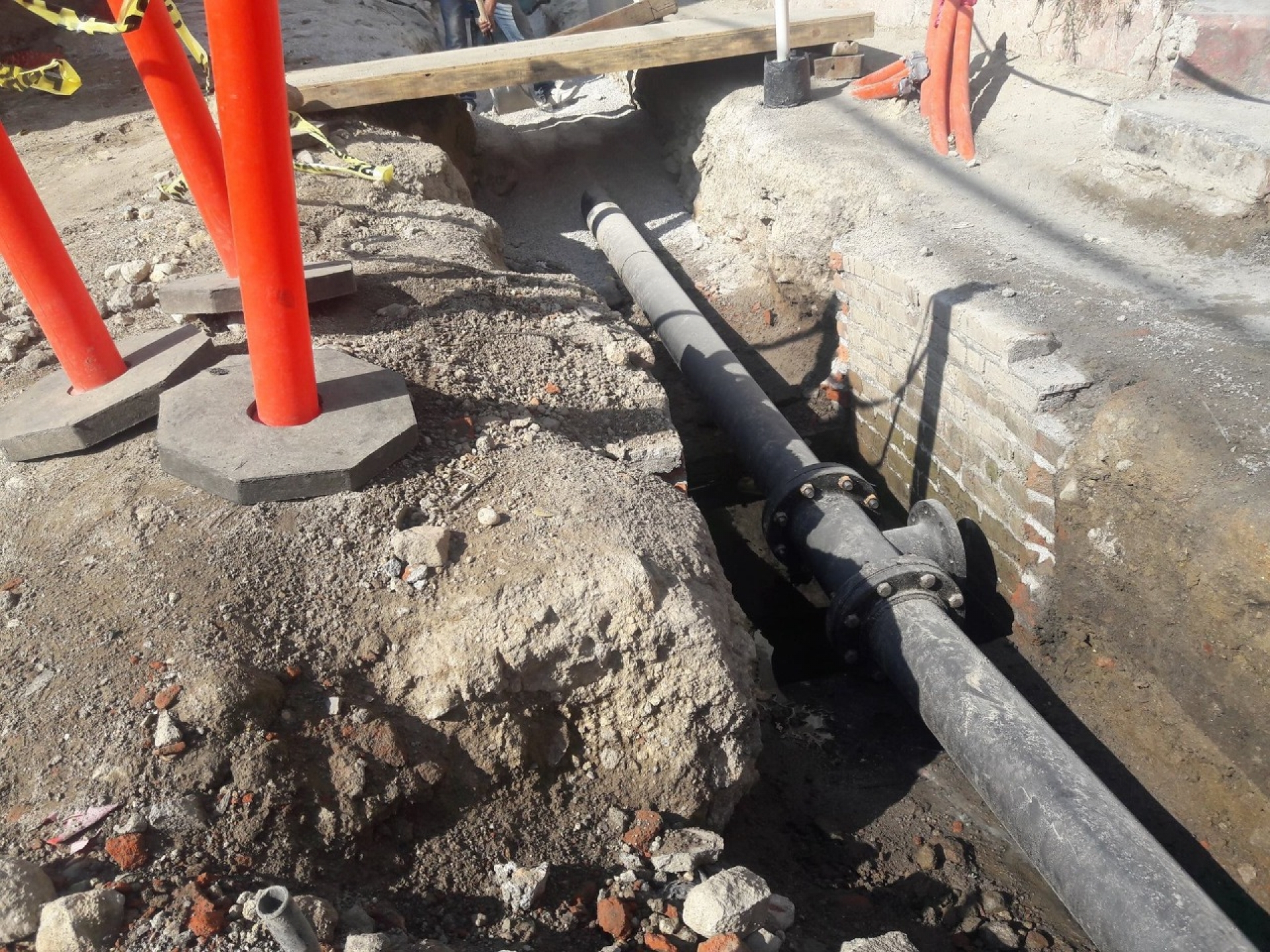 Suspensiones de servicios, ajenas a rehabilitación en Morrow y Salazar: Obras