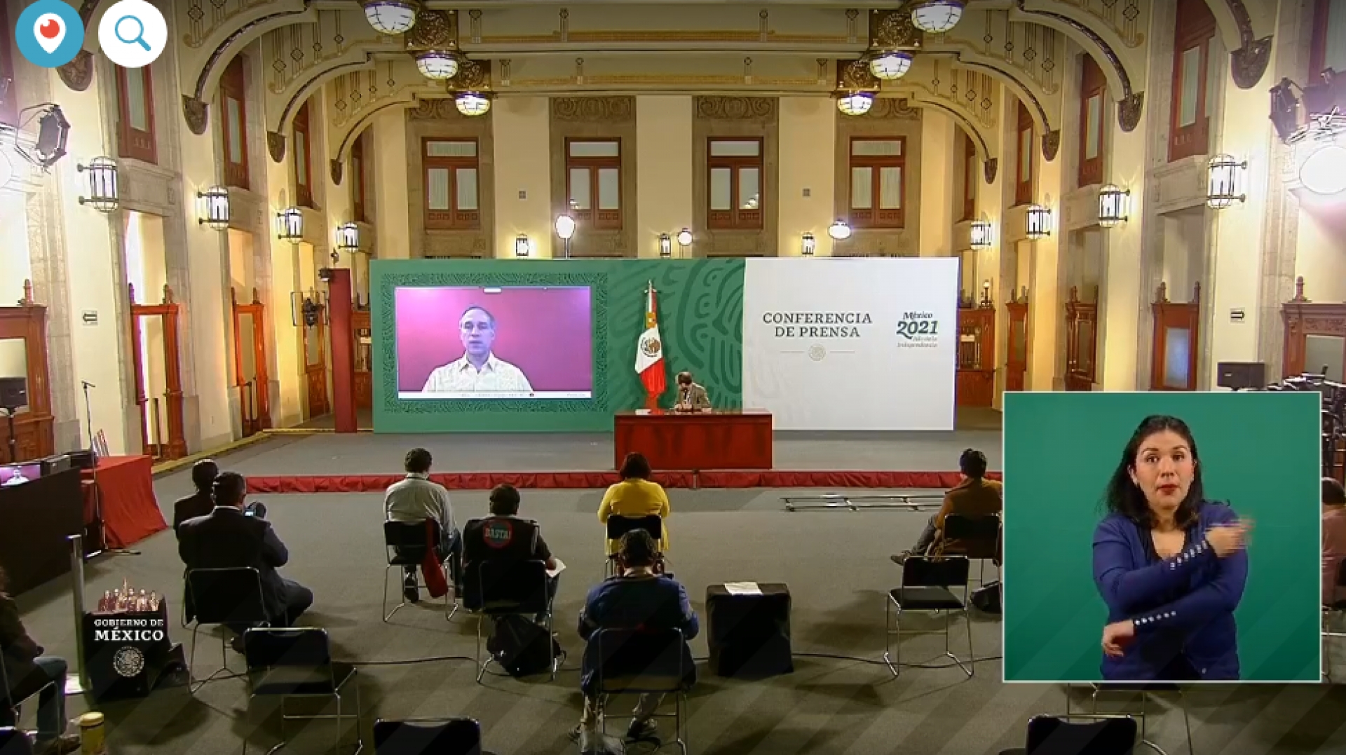 1,806,849 casos de covid-19 confirmados acumulados en México y 153,639 decesos