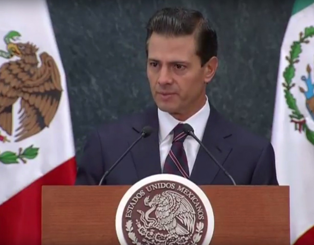 Mensaje de EPN desde Los Pinos