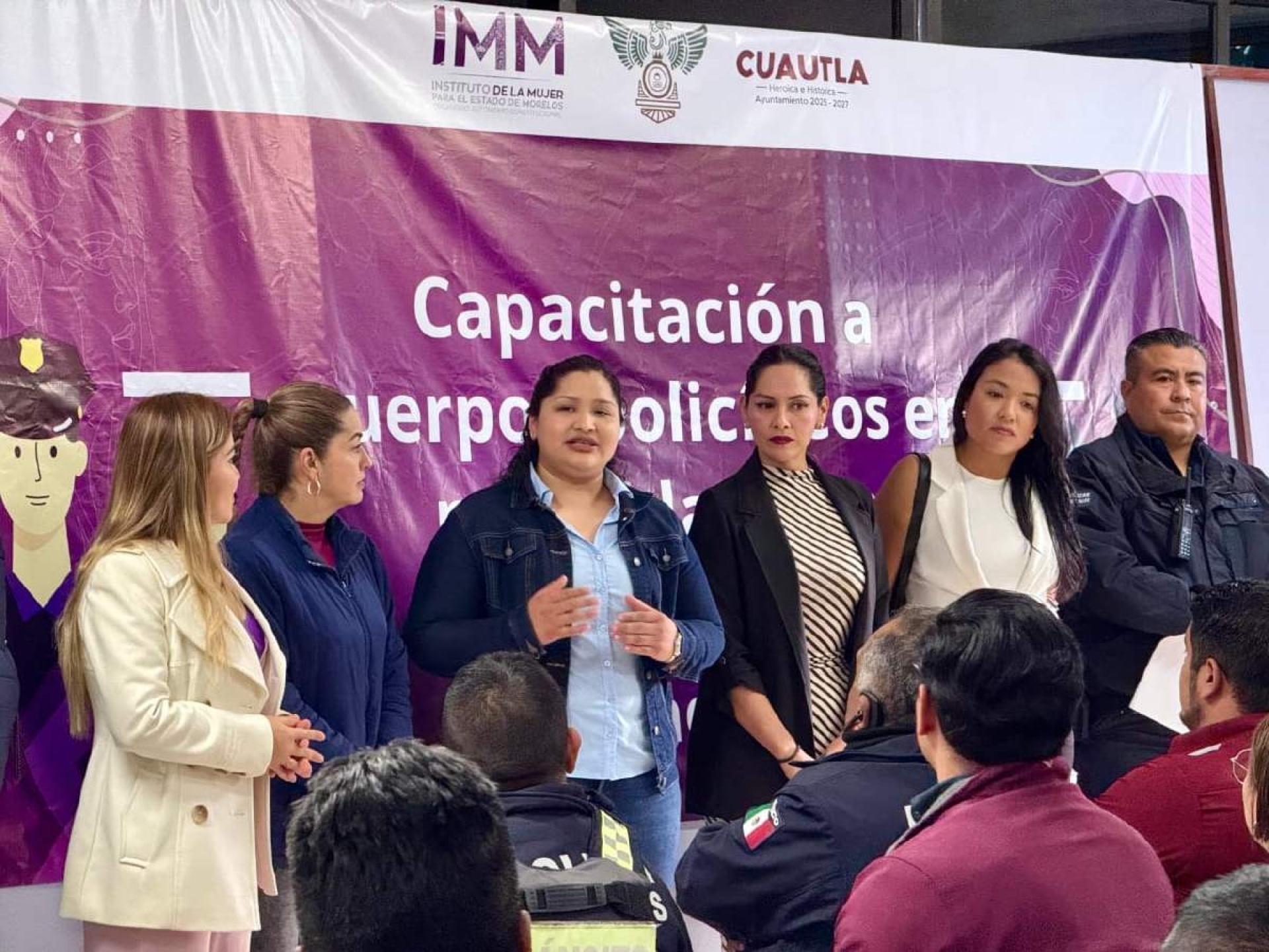 Inicia capacitación a policías en movilidad con perspectiva de género