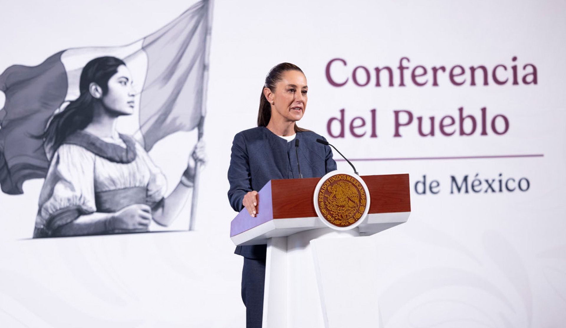 Sheinbaum sobre disturbios en concierto: 'No prohibimos un género musical, eso sería absurdo'