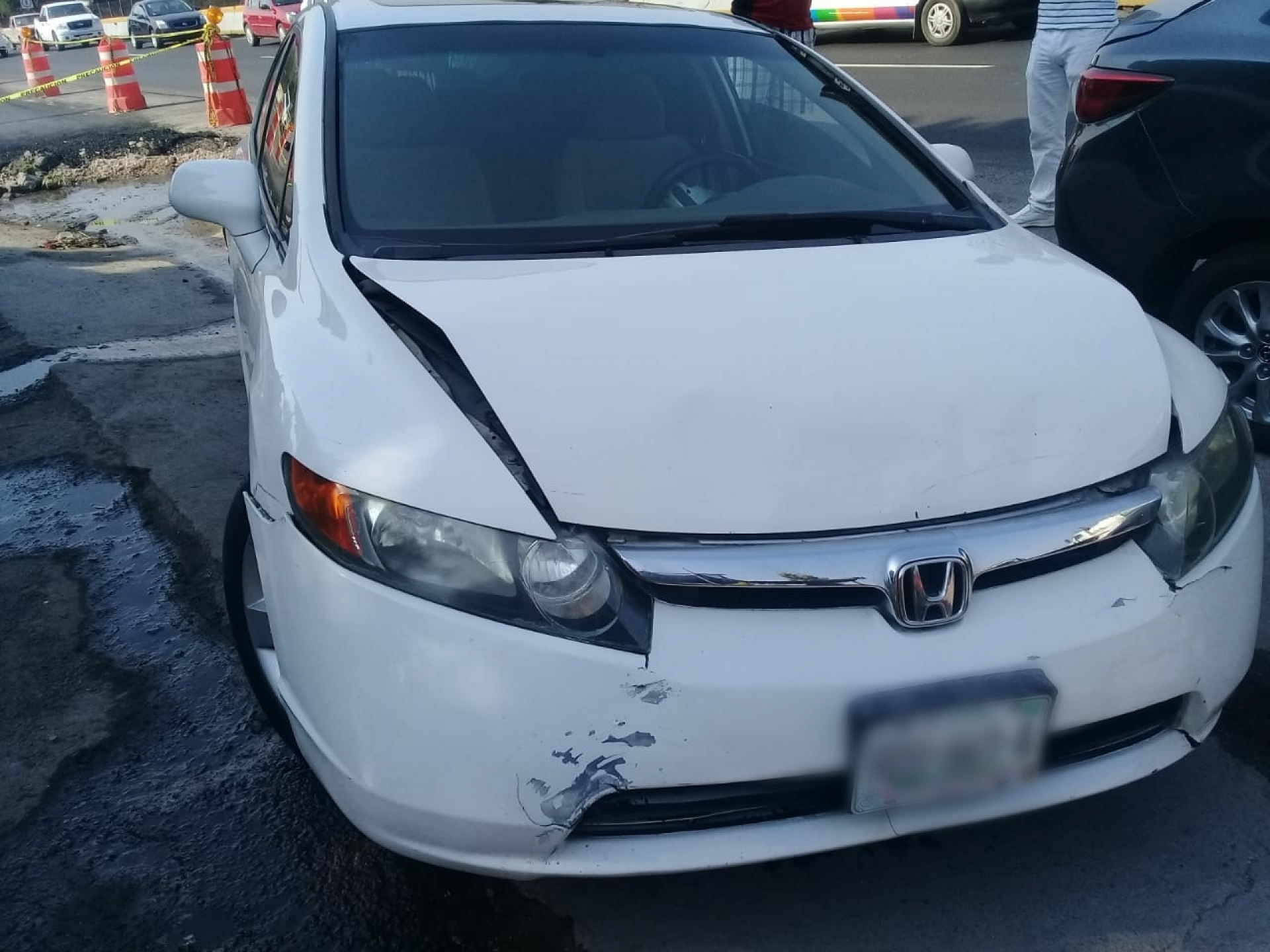 PF atiende choque por alcance en la carretera Cuernavaca-Chilpancingo