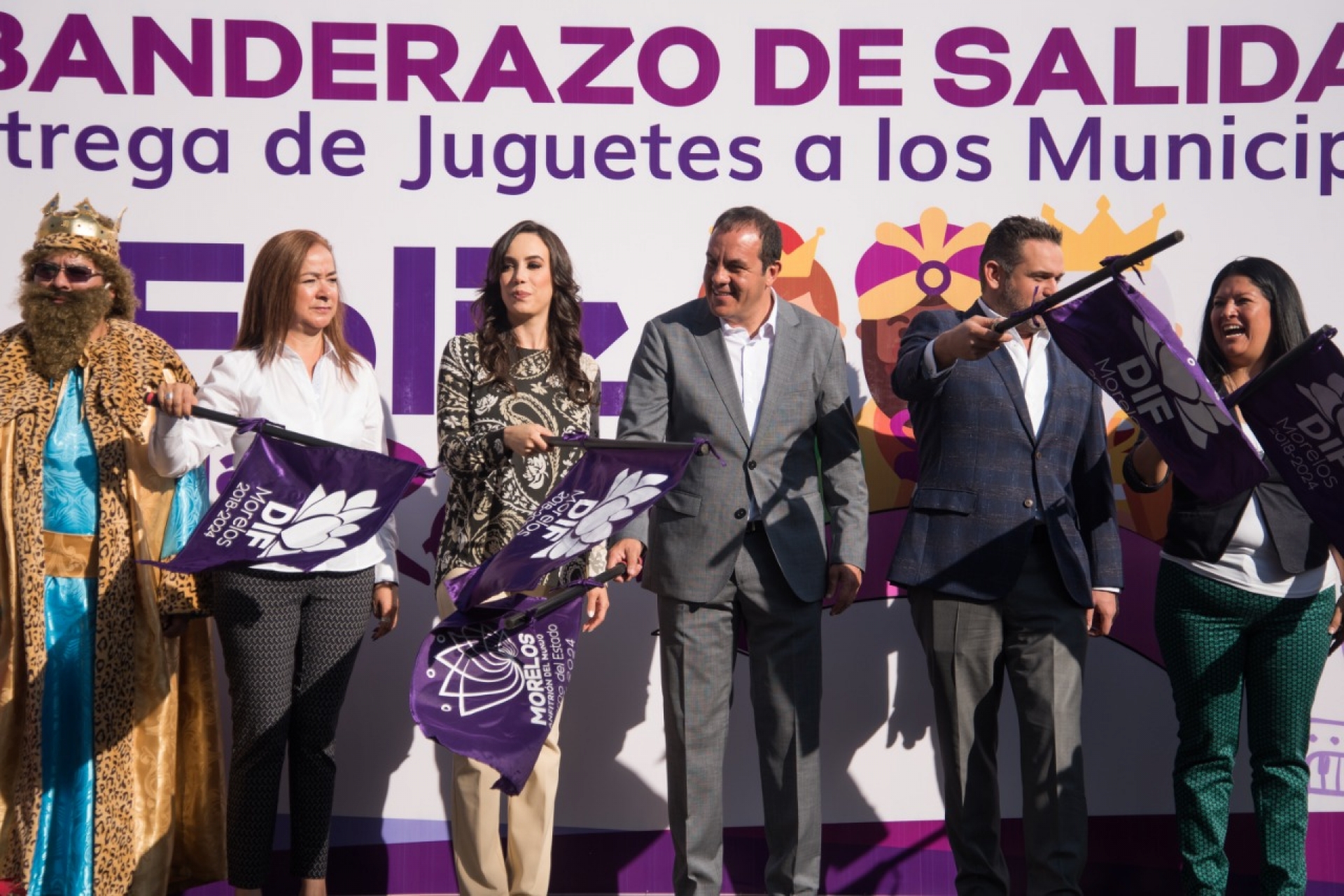 Inicia DIF Morelos caravana de Reyes Magos
