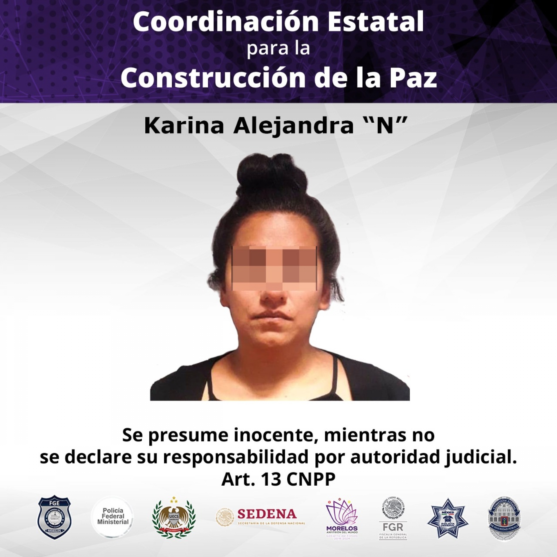 Prisión preventiva contra mujer por presunto homicidio de su novio: FGE