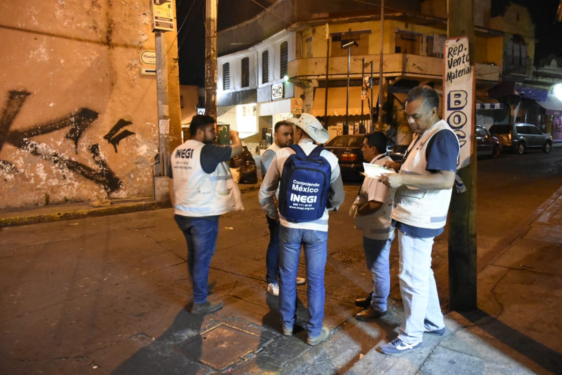 Censa INEGI a personas sin vivienda, en el centro de Cuernavaca