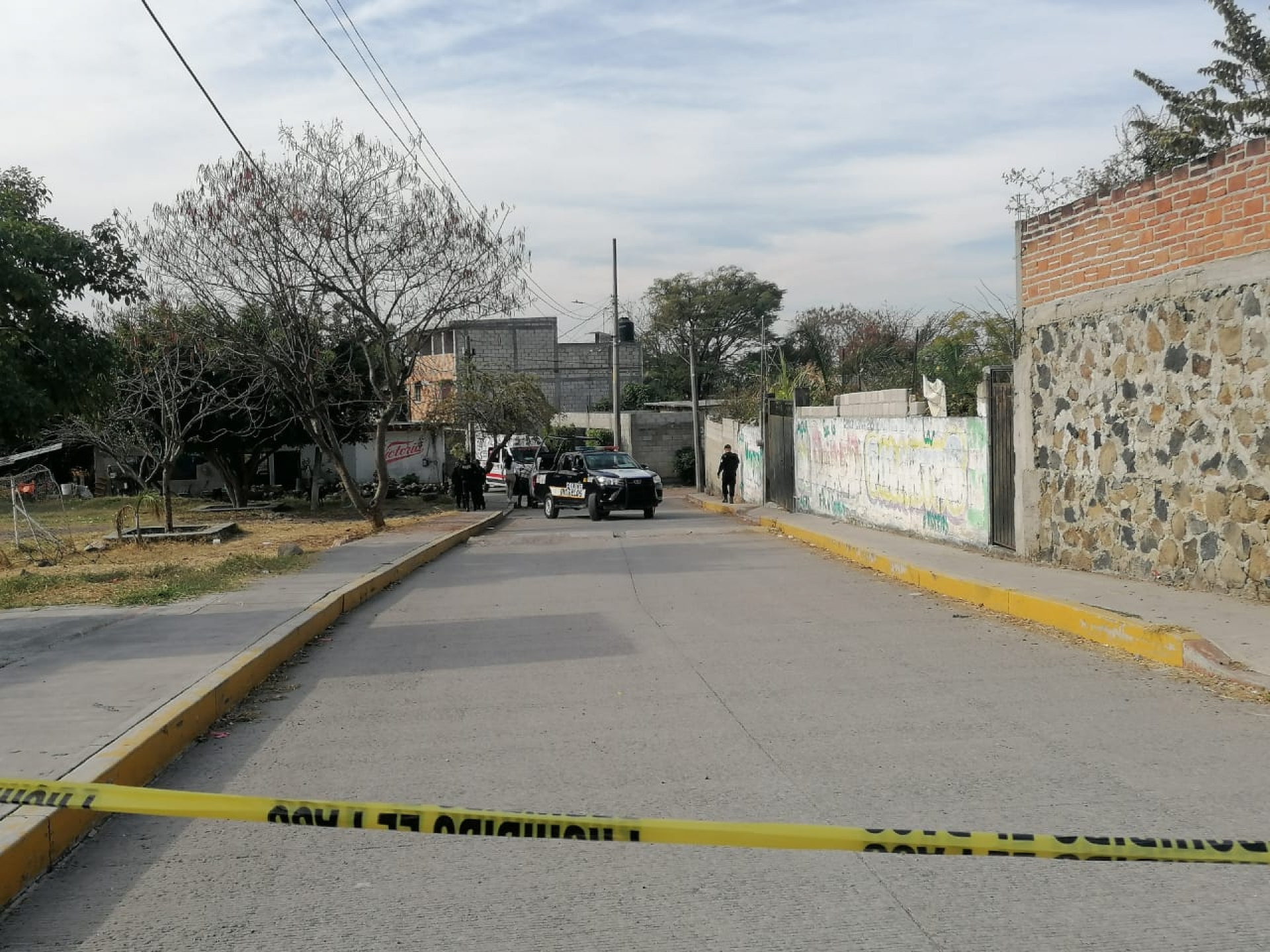 Disparan y matan a un joven en la colonia 28 de Agosto, en Jiutepec