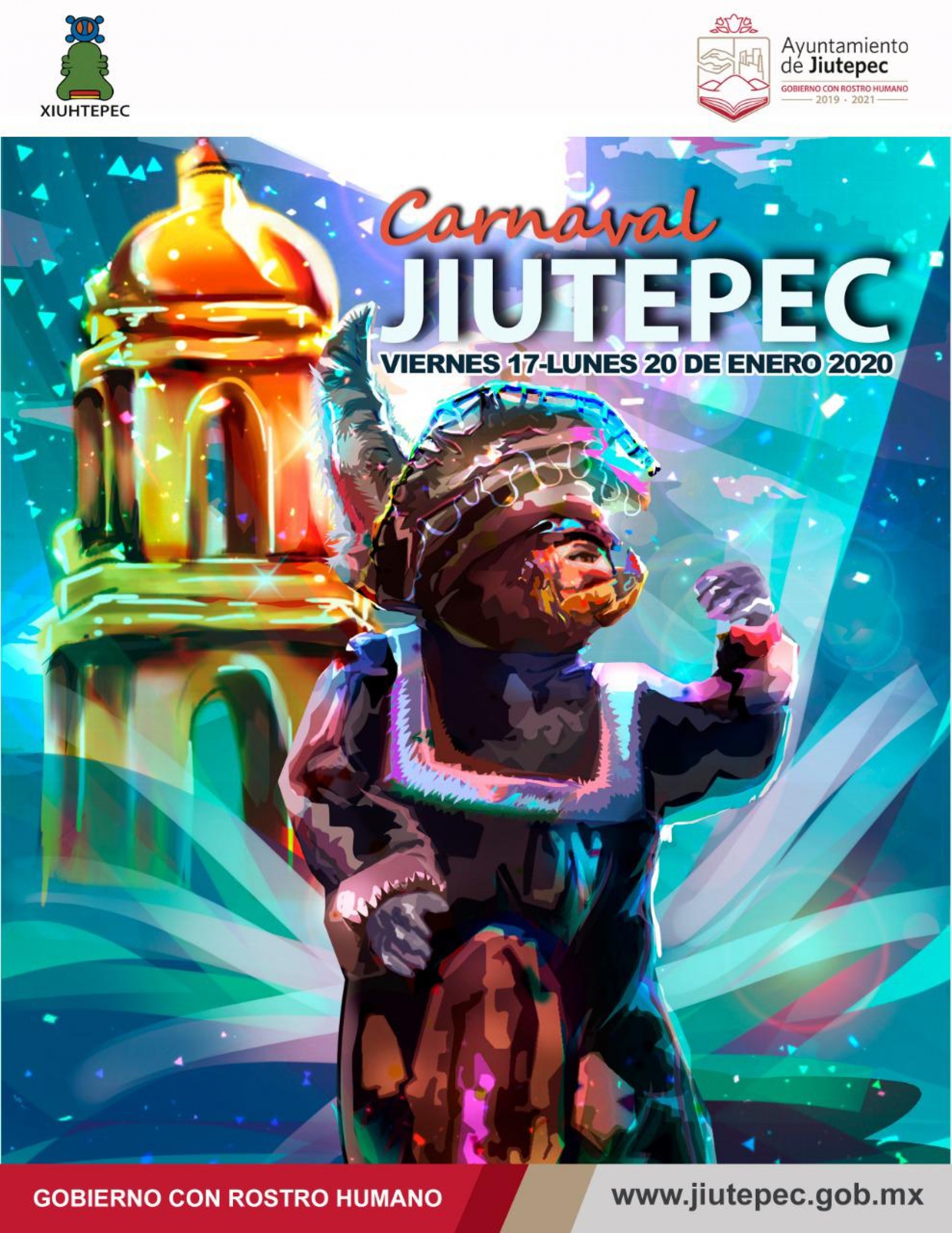 La edición 2020 del carnaval de Jiutepec se efectuará del 17 al 20 de enero